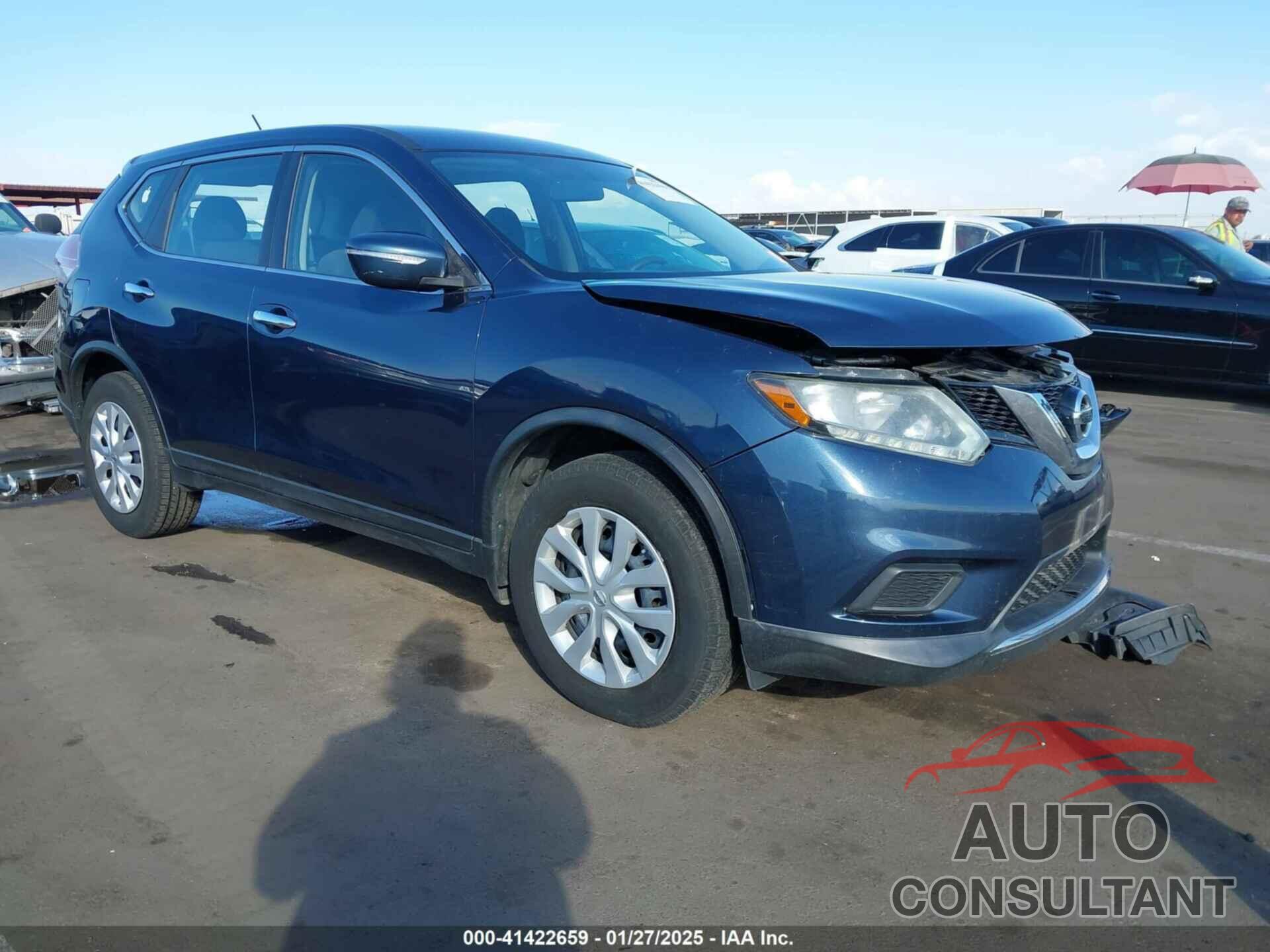 NISSAN ROGUE 2015 - KNMAT2MV0FP515657