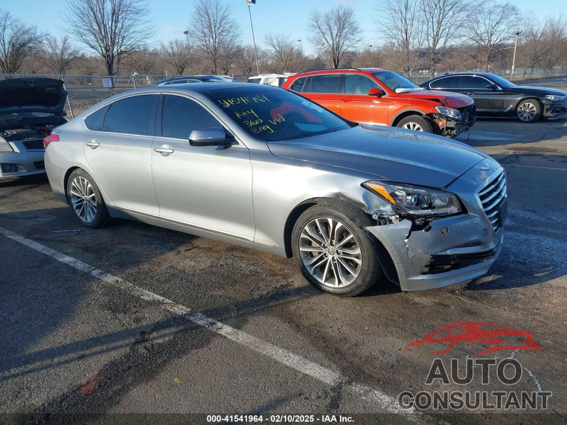 HYUNDAI GENESIS 2016 - KMHGN4JE7GU141714