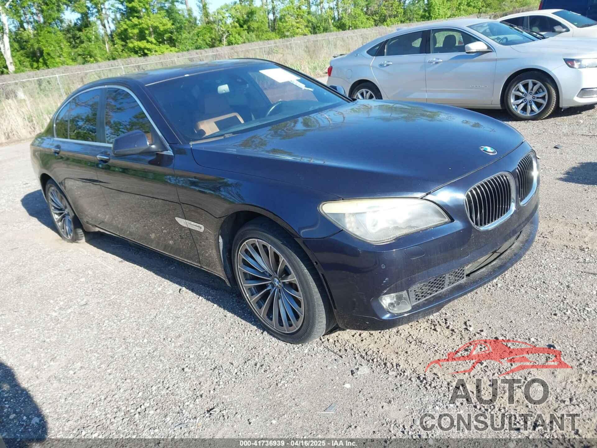 BMW 740I 2011 - WBAKA4C52BC392112