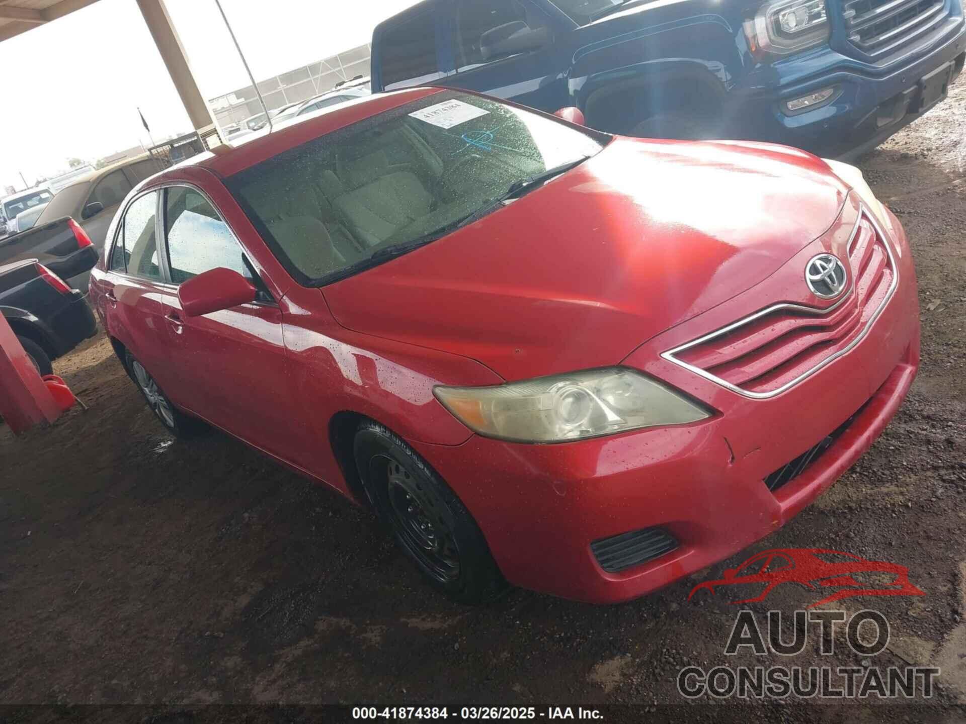 TOYOTA CAMRY 2010 - 4T4BF3EKXAR048152