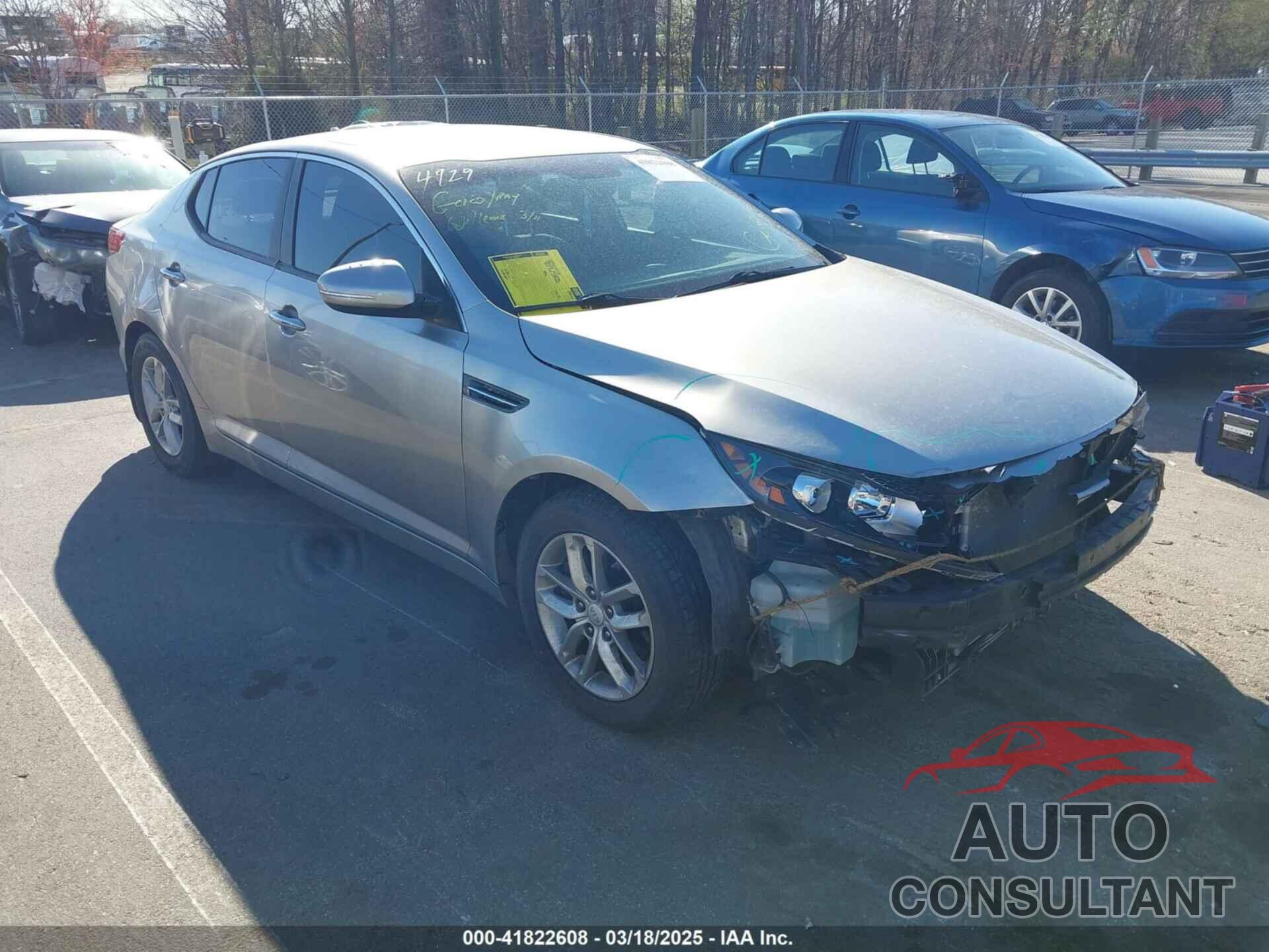 KIA OPTIMA 2013 - KNAGM4A74D5362733