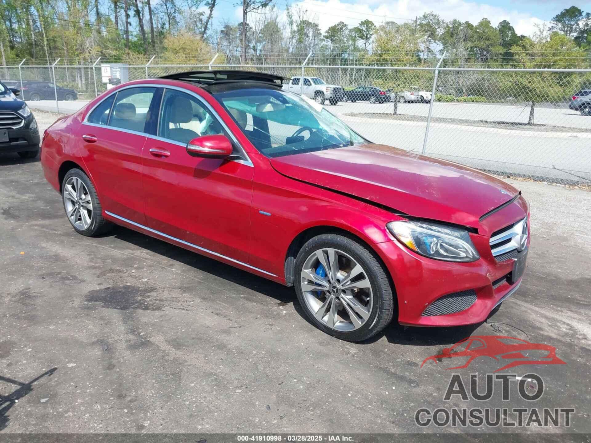 MERCEDES-BENZ C 350E 2017 - 55SWF4HB7HU226179