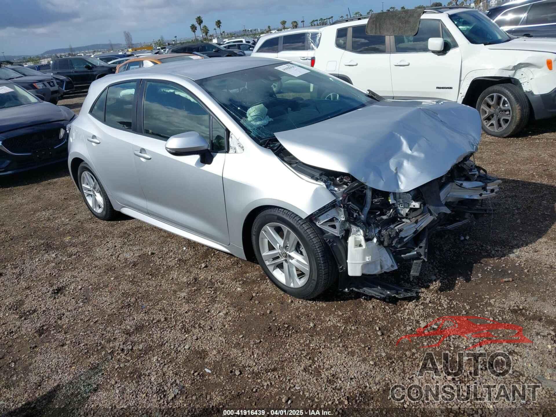 TOYOTA COROLLA 2021 - JTND4MBE3M3132417
