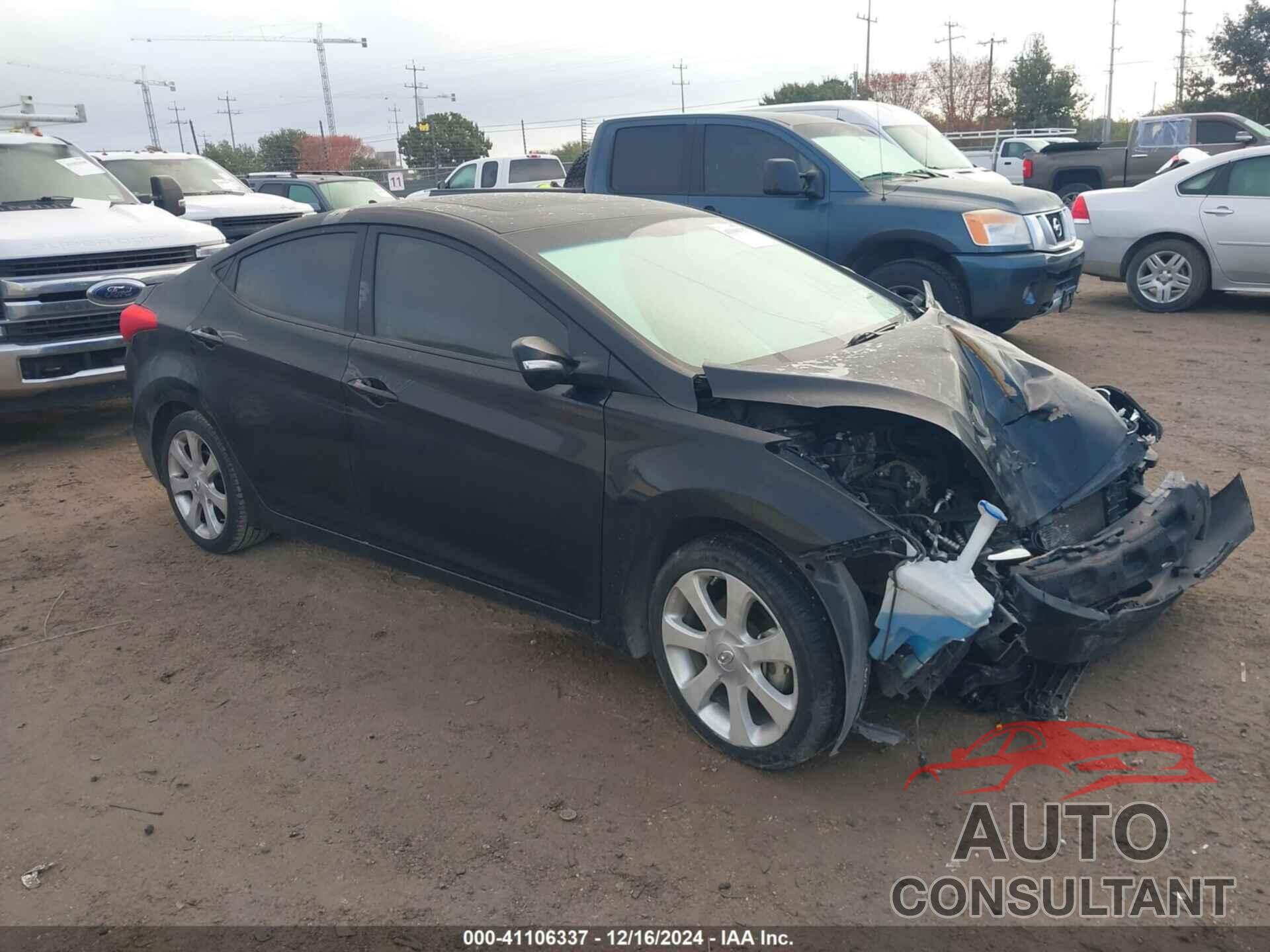 HYUNDAI ELANTRA 2013 - 5NPDH4AE4DH168213