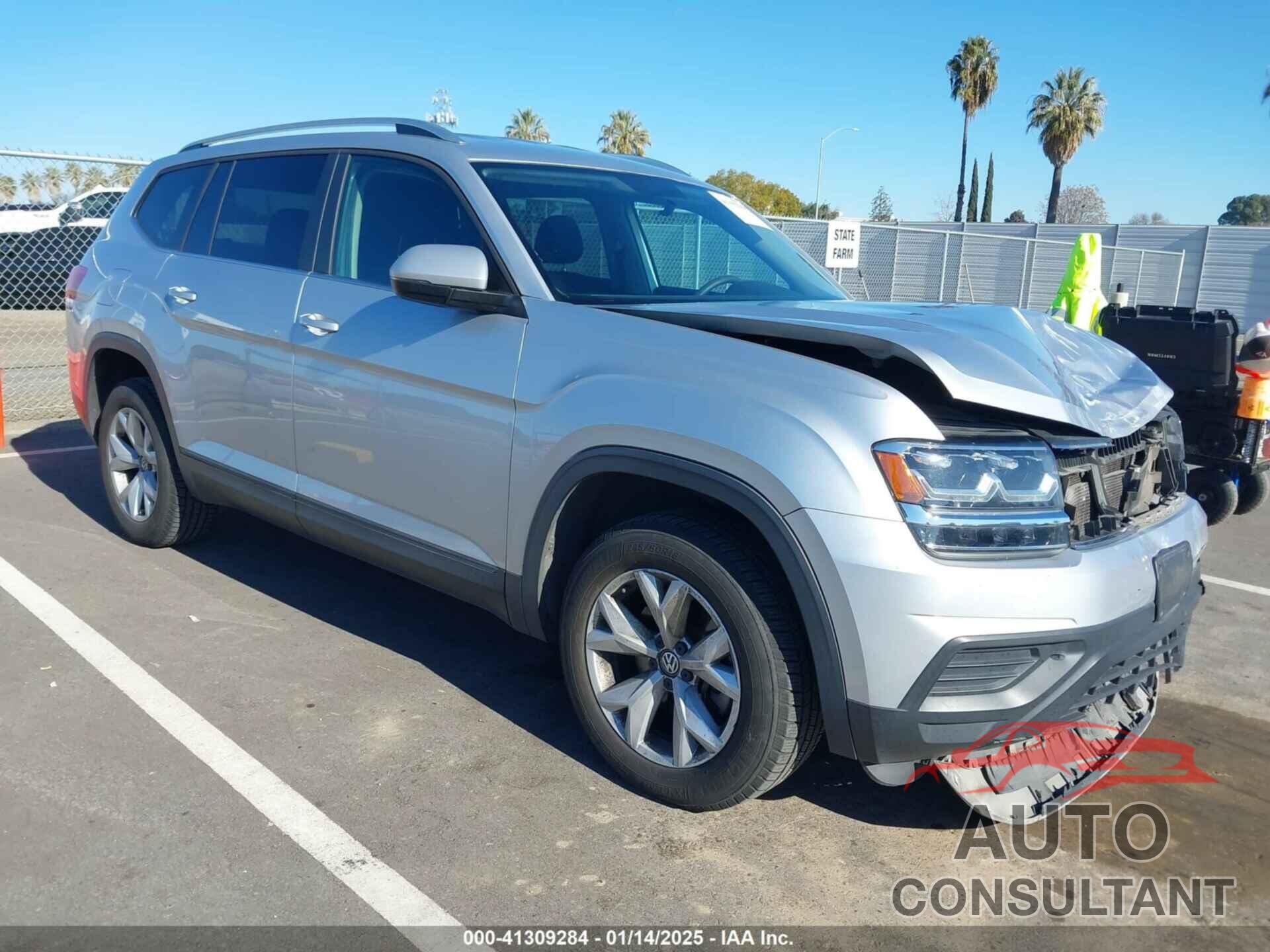 VOLKSWAGEN ATLAS 2018 - 1V2AR2CA5JC534717