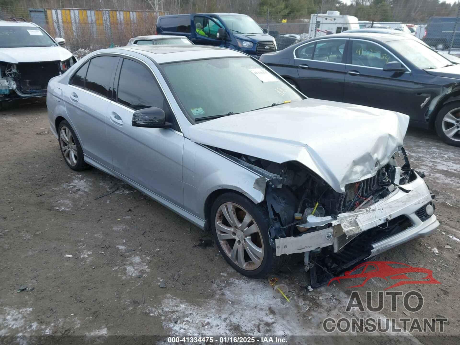 MERCEDES-BENZ C-CLASS 2010 - WDDGF8BBXAR113287
