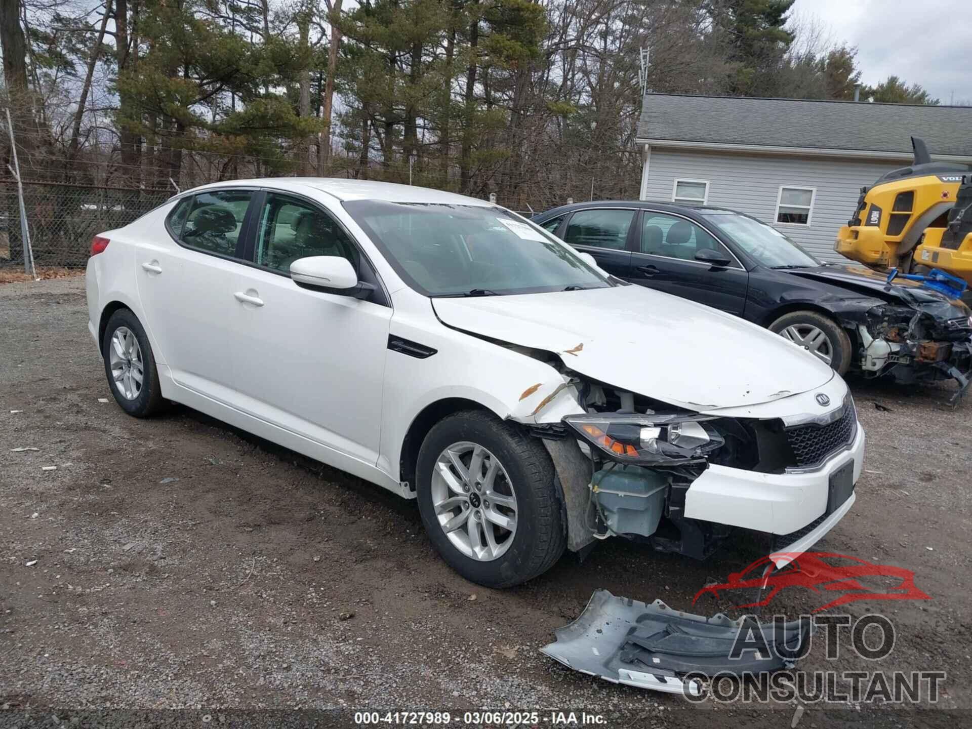 KIA OPTIMA 2011 - KNAGM4A70B5140204