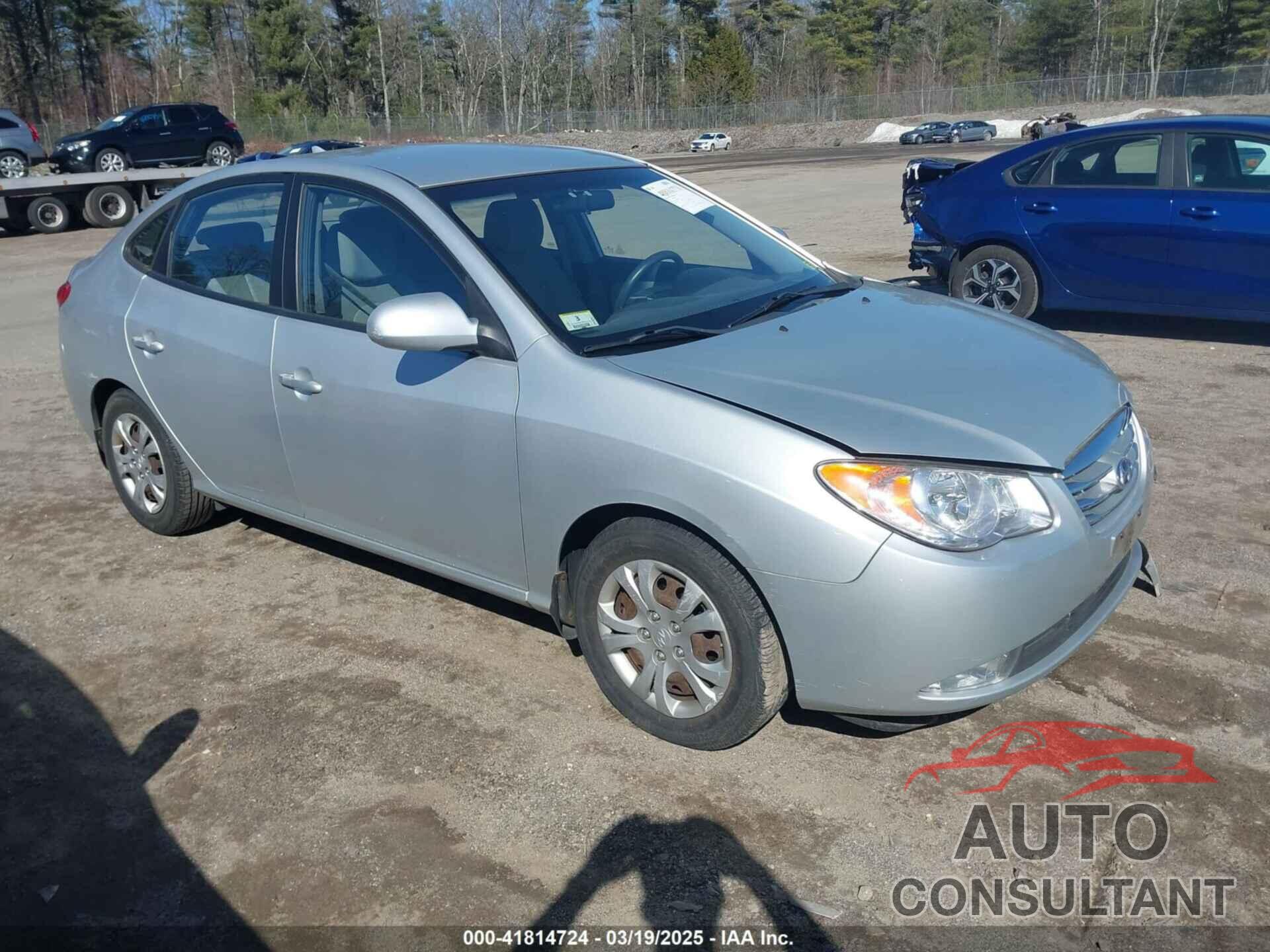HYUNDAI ELANTRA 2010 - KMHDU4AD1AU082339