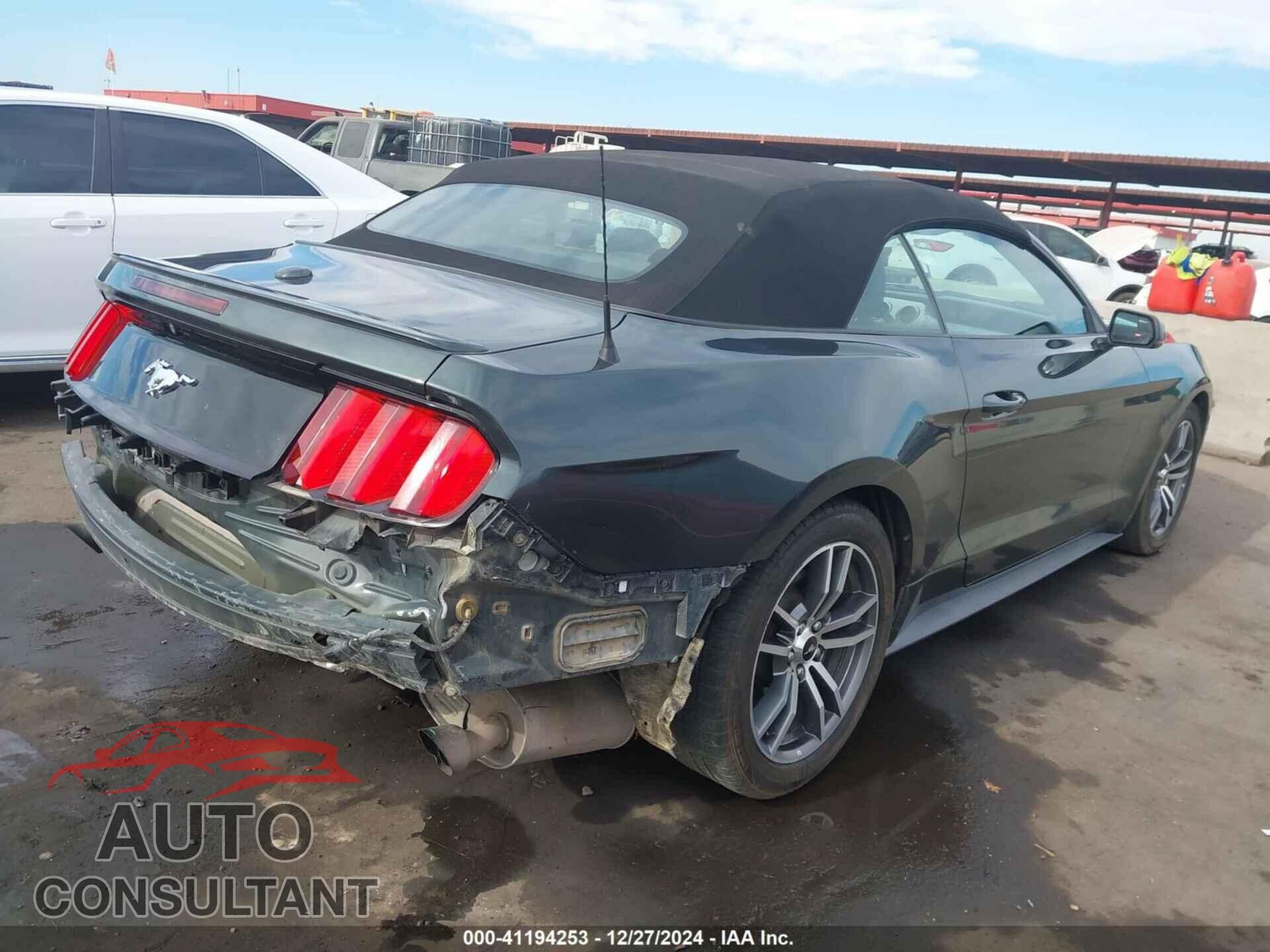 FORD MUSTANG 2015 - 1FATP8UH0F5396844