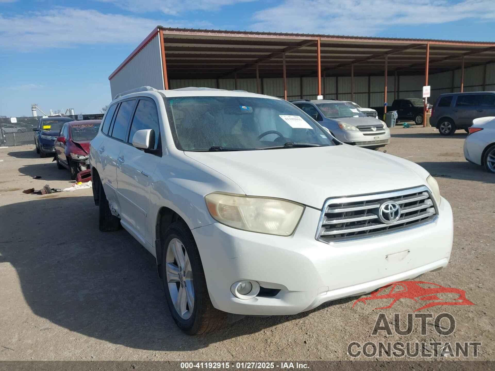 TOYOTA HIGHLANDER 2010 - JTEYK3EH7A2096756