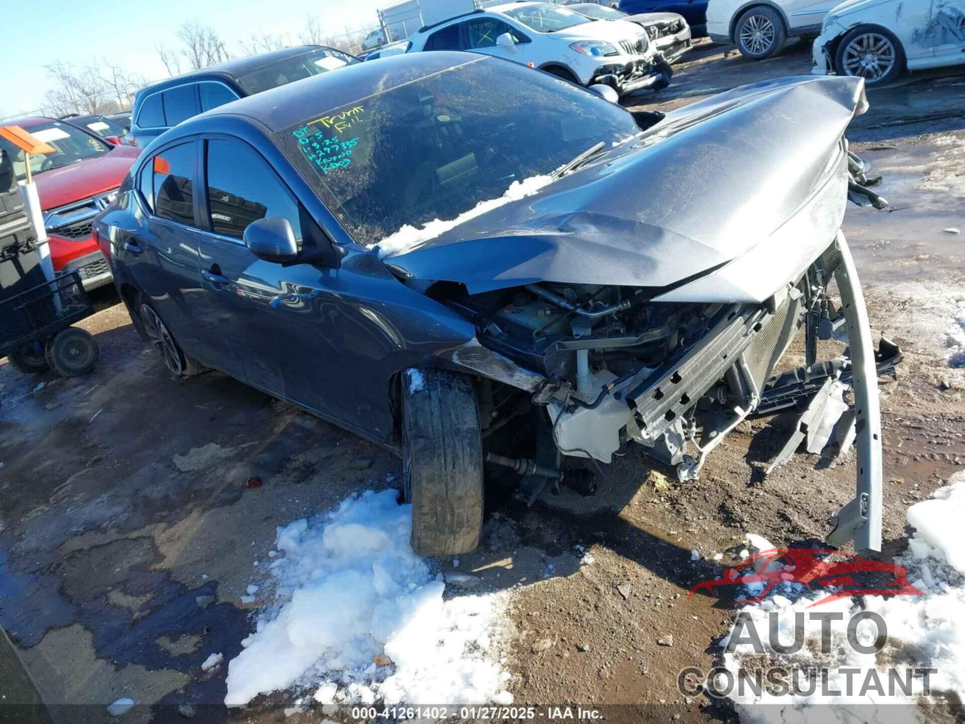 NISSAN SENTRA 2022 - 3N1AB8CV5NY297335