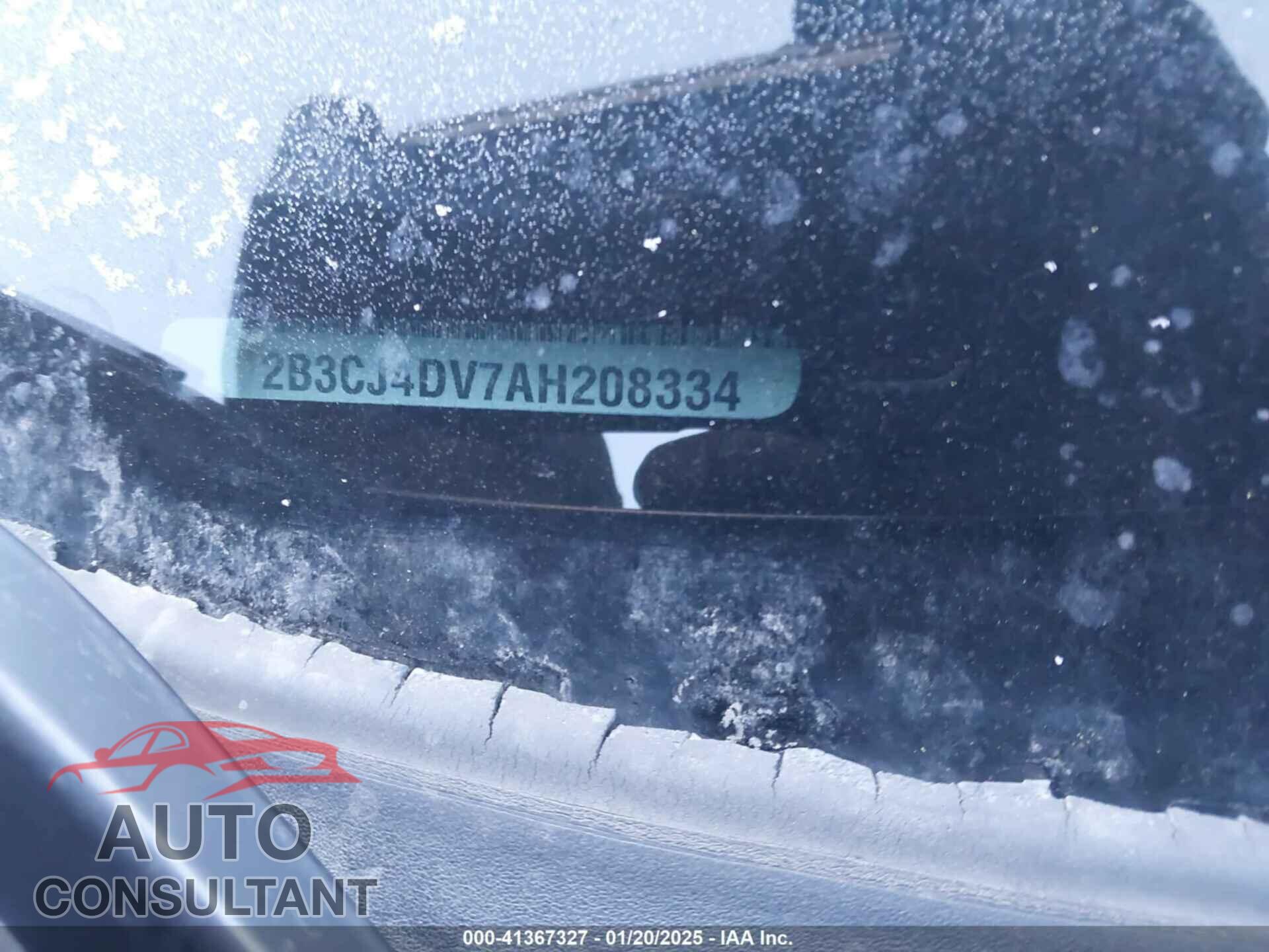 DODGE CHALLENGER 2010 - 2B3CJ4DV7AH208334