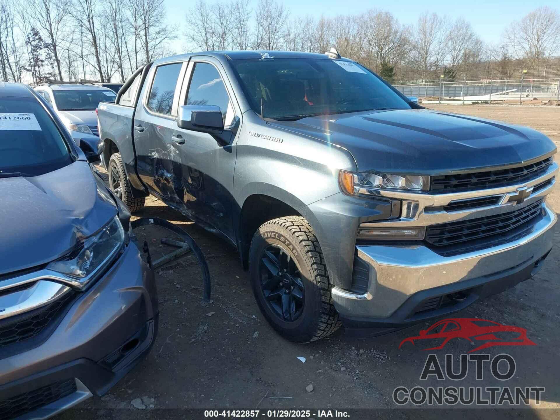 CHEVROLET SILVERADO 1500 2019 - 1GCPYDEK7KZ313652
