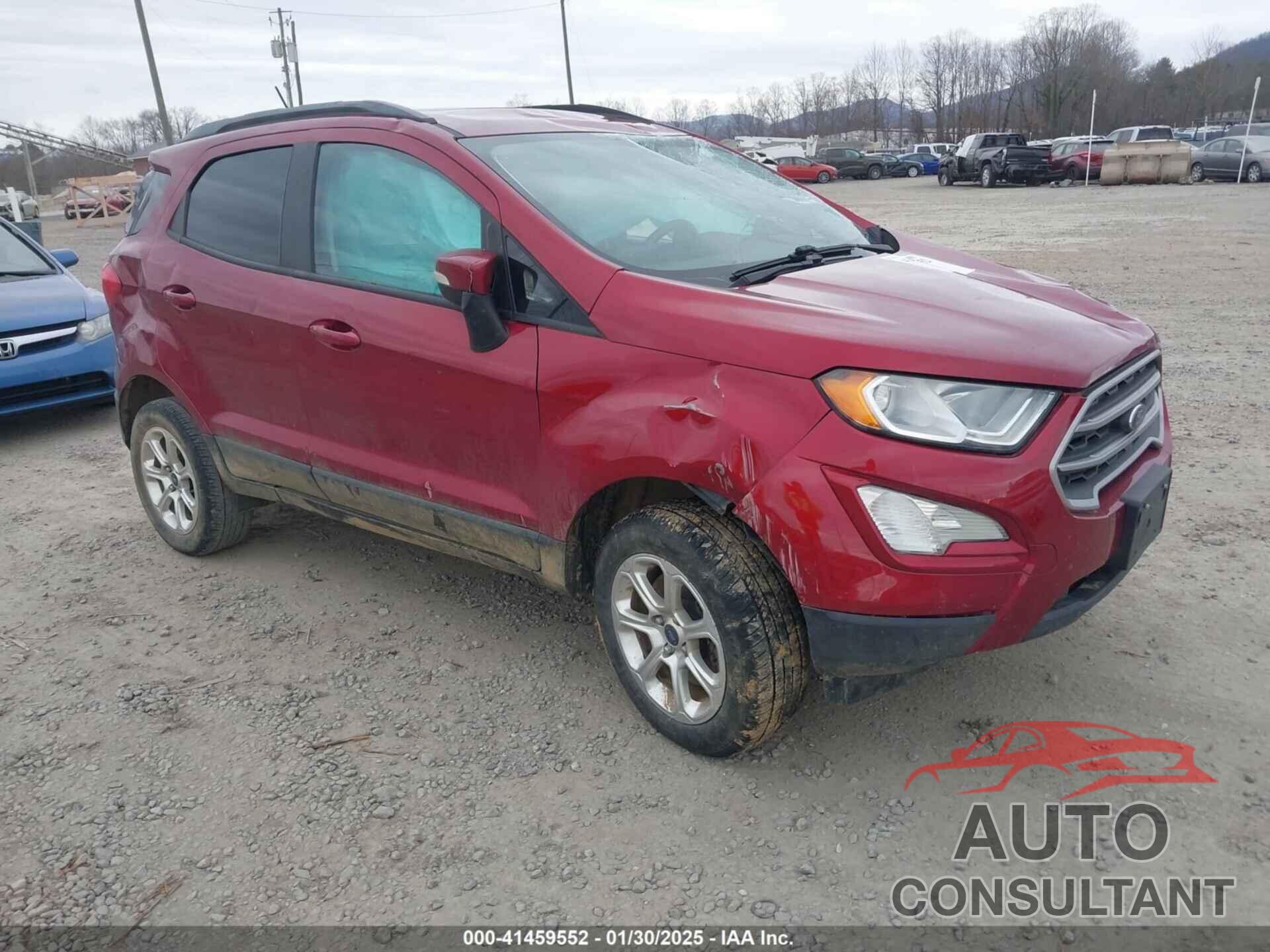FORD ECOSPORT 2018 - MAJ6P1UL2JC171080