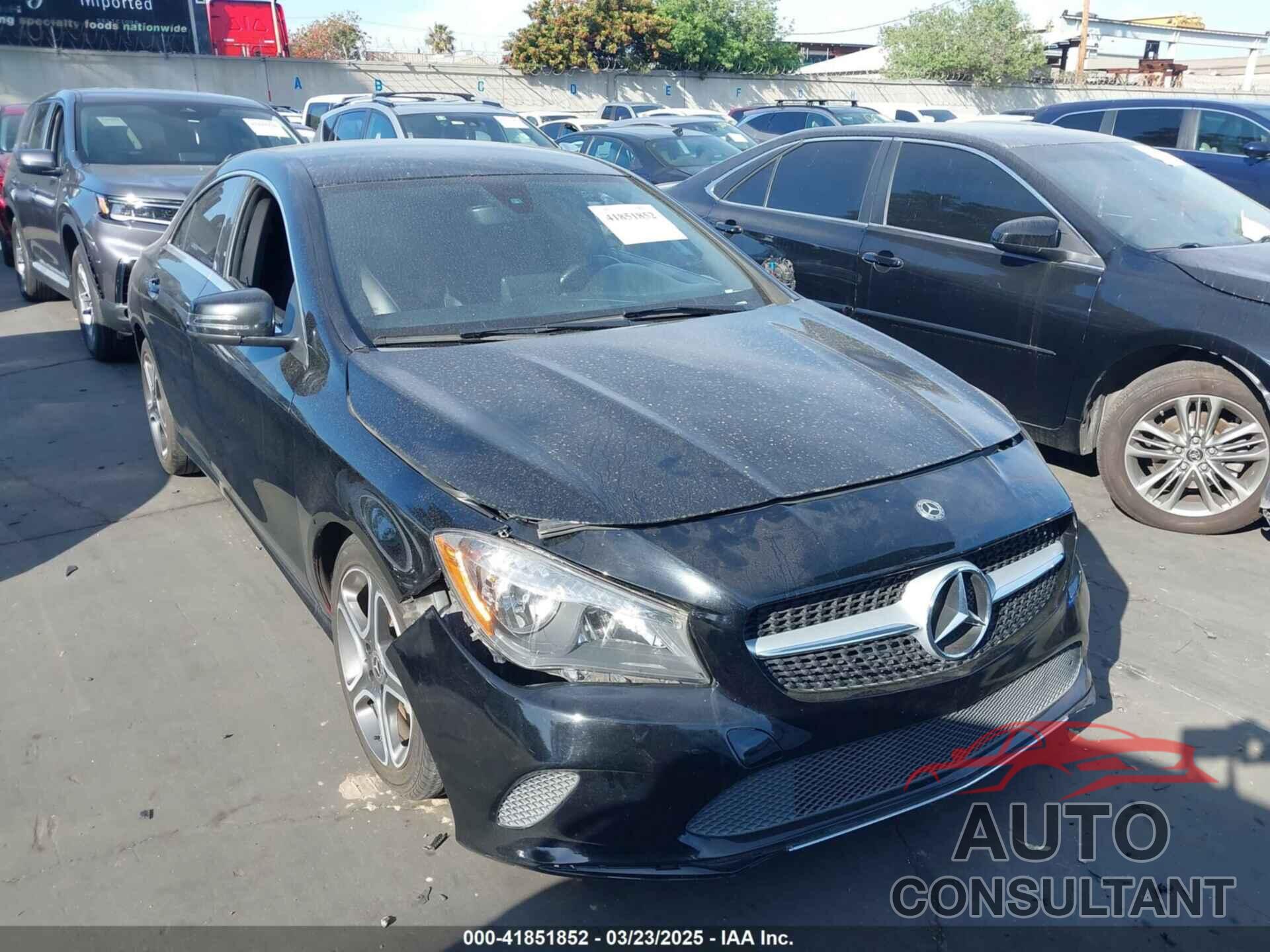MERCEDES-BENZ CLA 250 2018 - WDDSJ4EB6JN535223