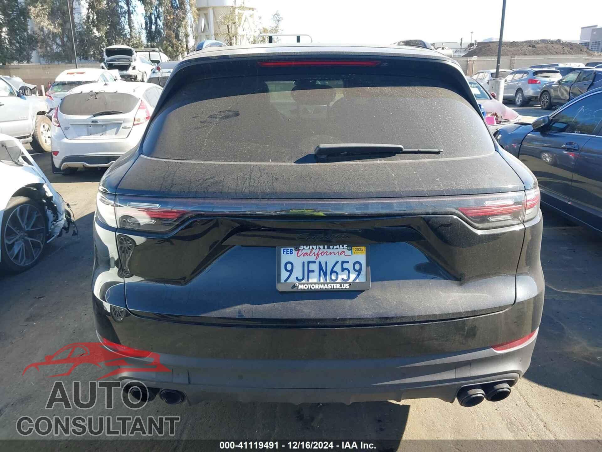 PORSCHE CAYENNE 2021 - WP1AA2AY2MDA03657