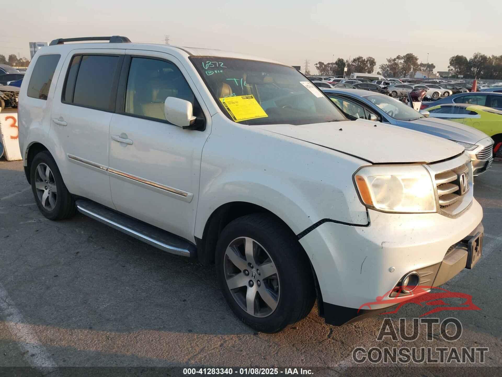 HONDA PILOT 2012 - 5FNYF3H9XCB027136