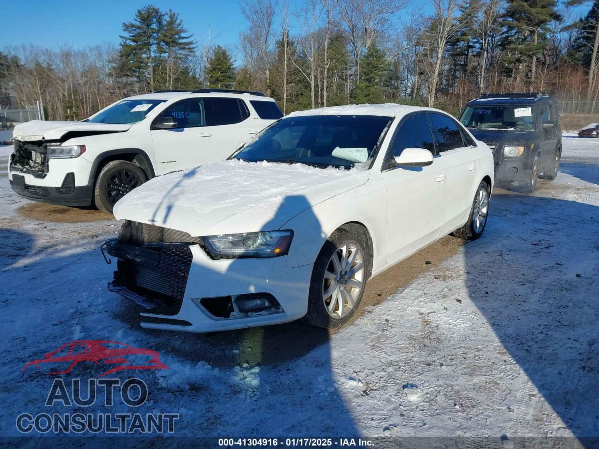AUDI A4 2013 - WAUFFAFL1DN044983