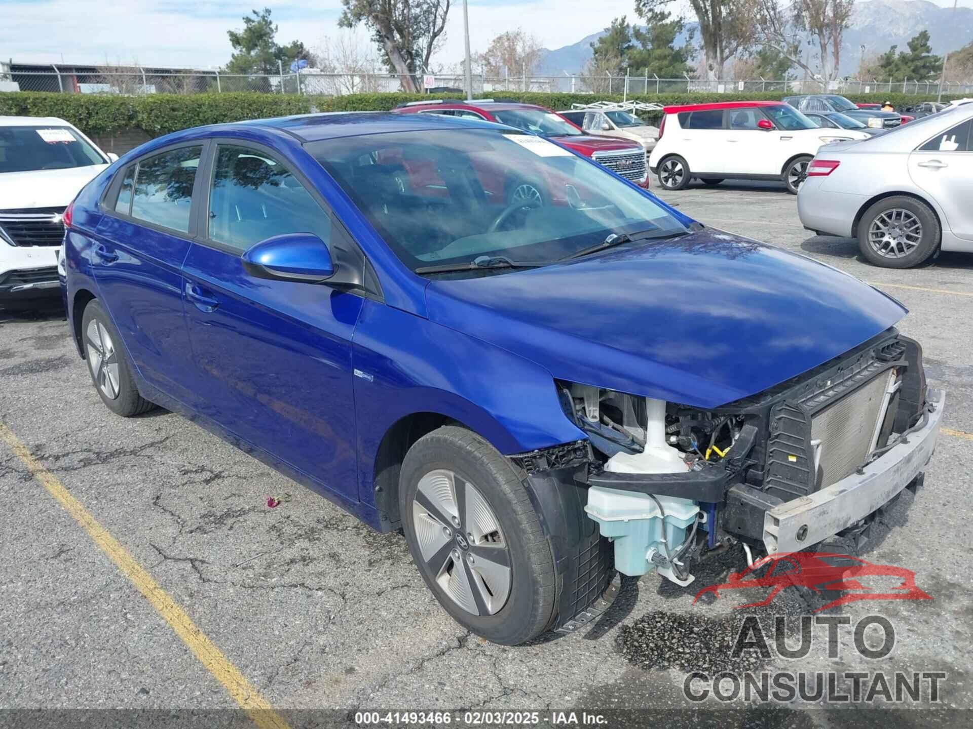 HYUNDAI IONIQ HYBRID 2019 - KMHC65LC7KU145204