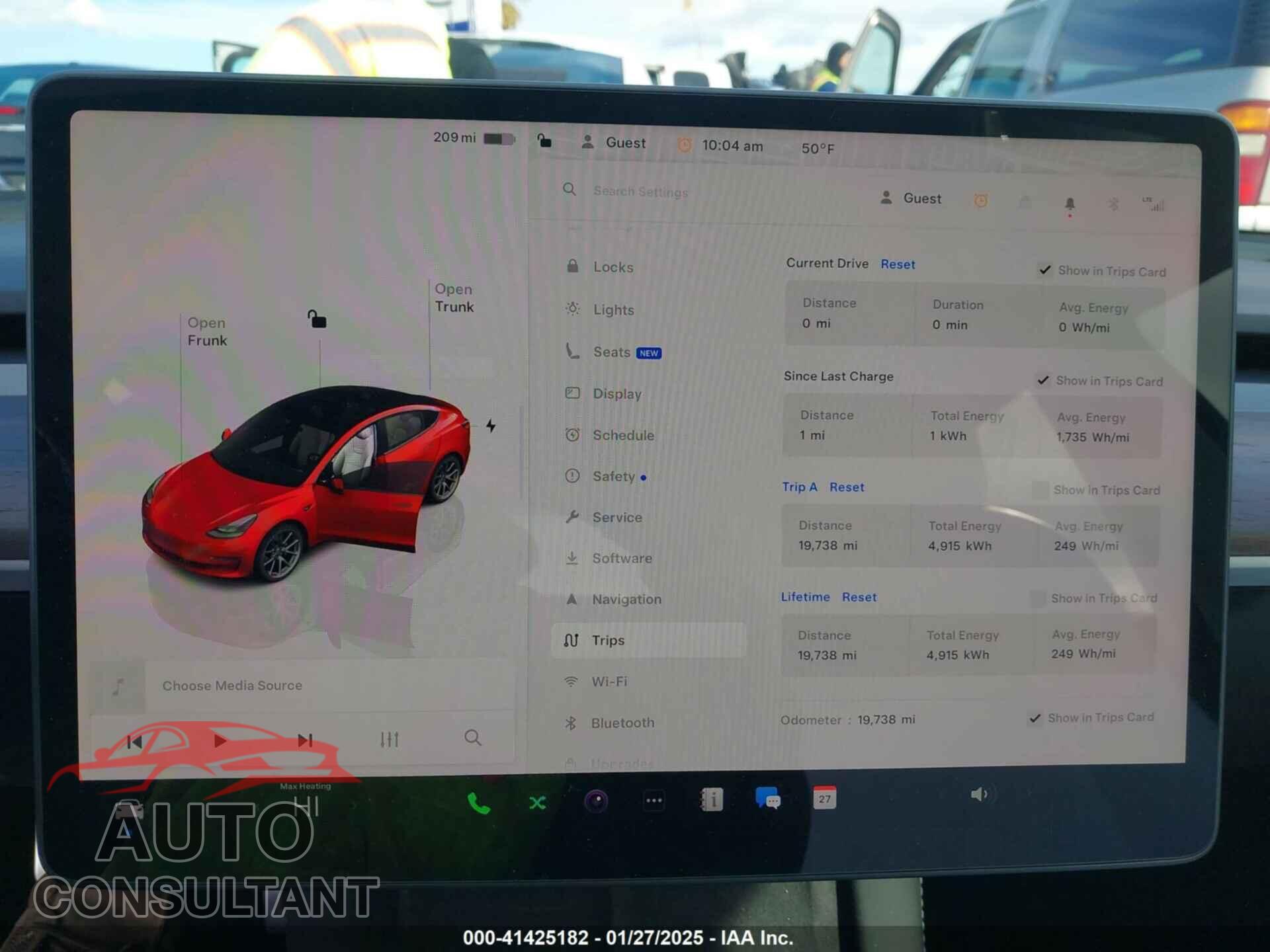 TESLA MODEL 3 2022 - 5YJ3E1EB8NF324398