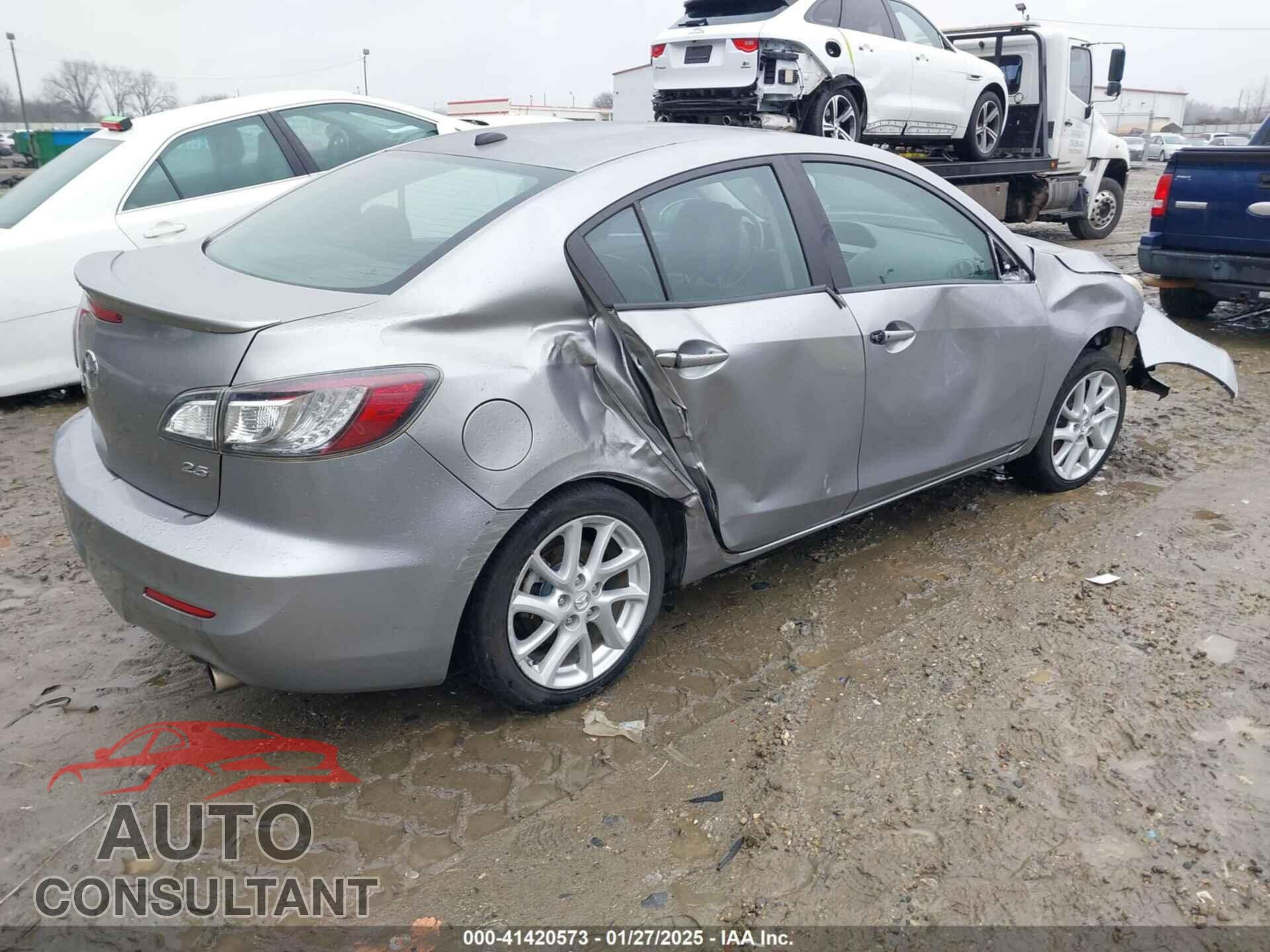 MAZDA MAZDA3 2012 - JM1BL1W5XC1521511