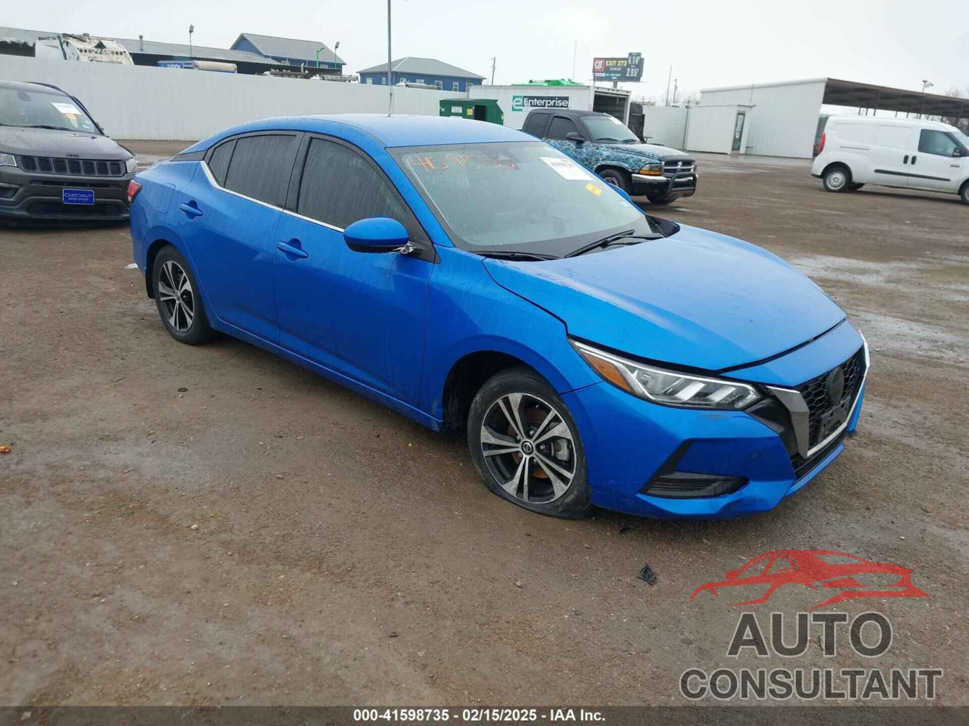 NISSAN SENTRA 2022 - 3N1AB8CV7NY295599