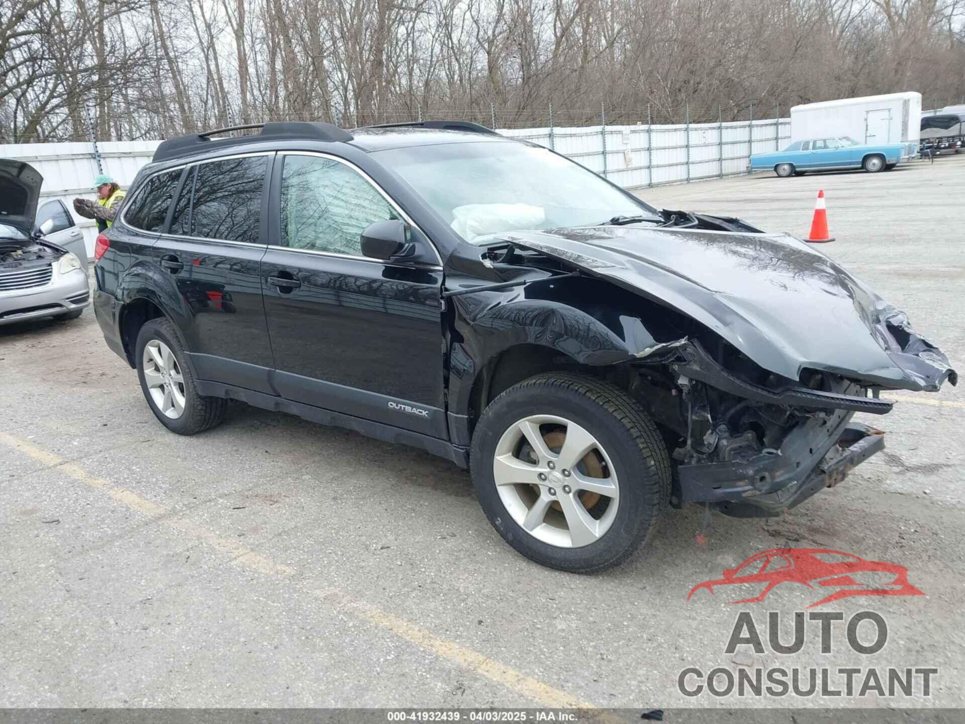 SUBARU OUTBACK 2013 - 4S4BRBJC7D3289395