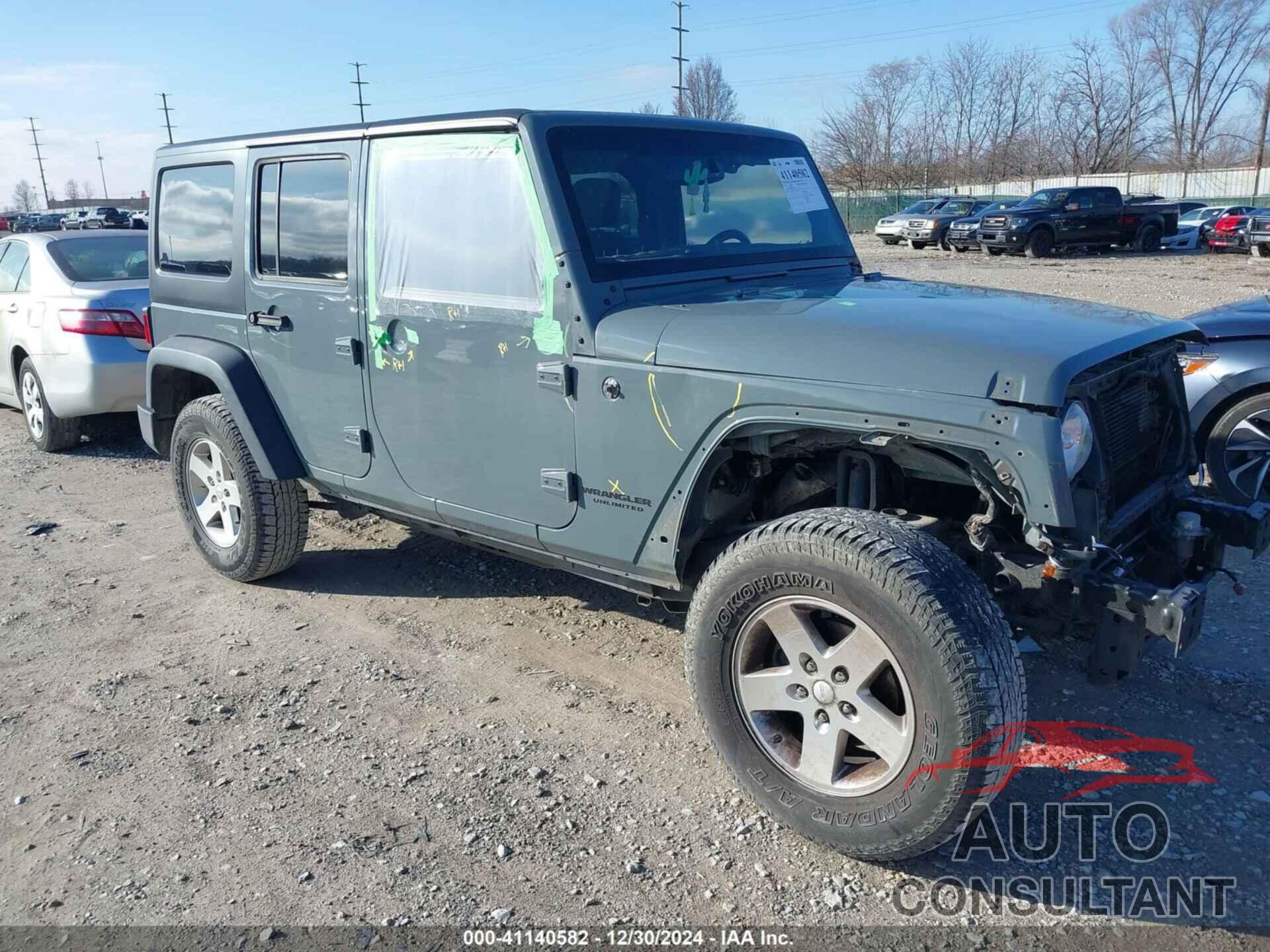JEEP WRANGLER UNLIMITED 2015 - 1C4HJWDG7FL717982
