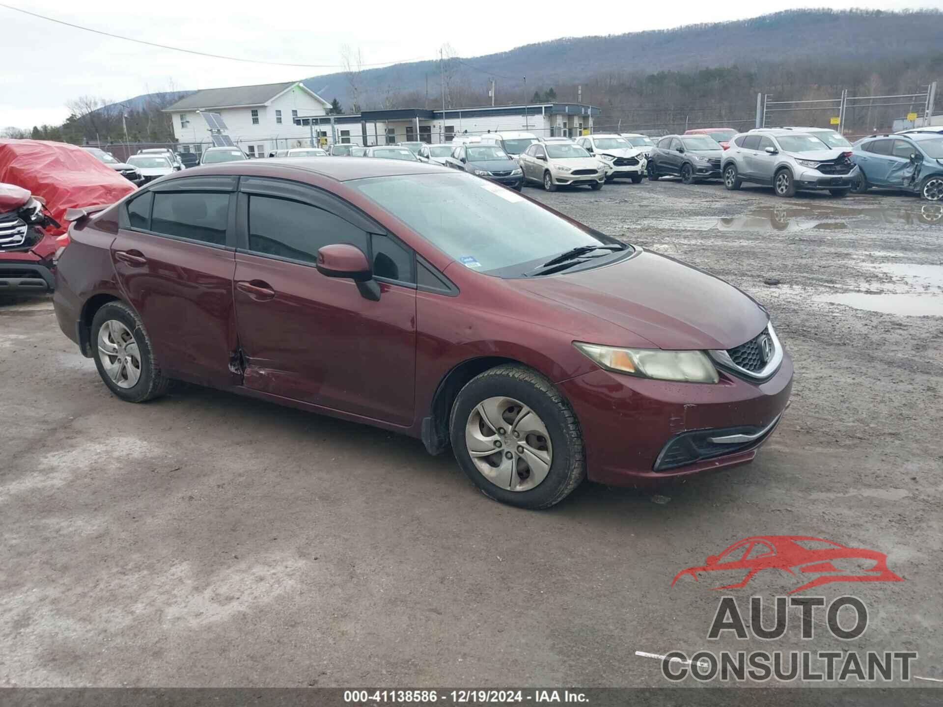HONDA CIVIC 2013 - 19XFB2F55DE076829