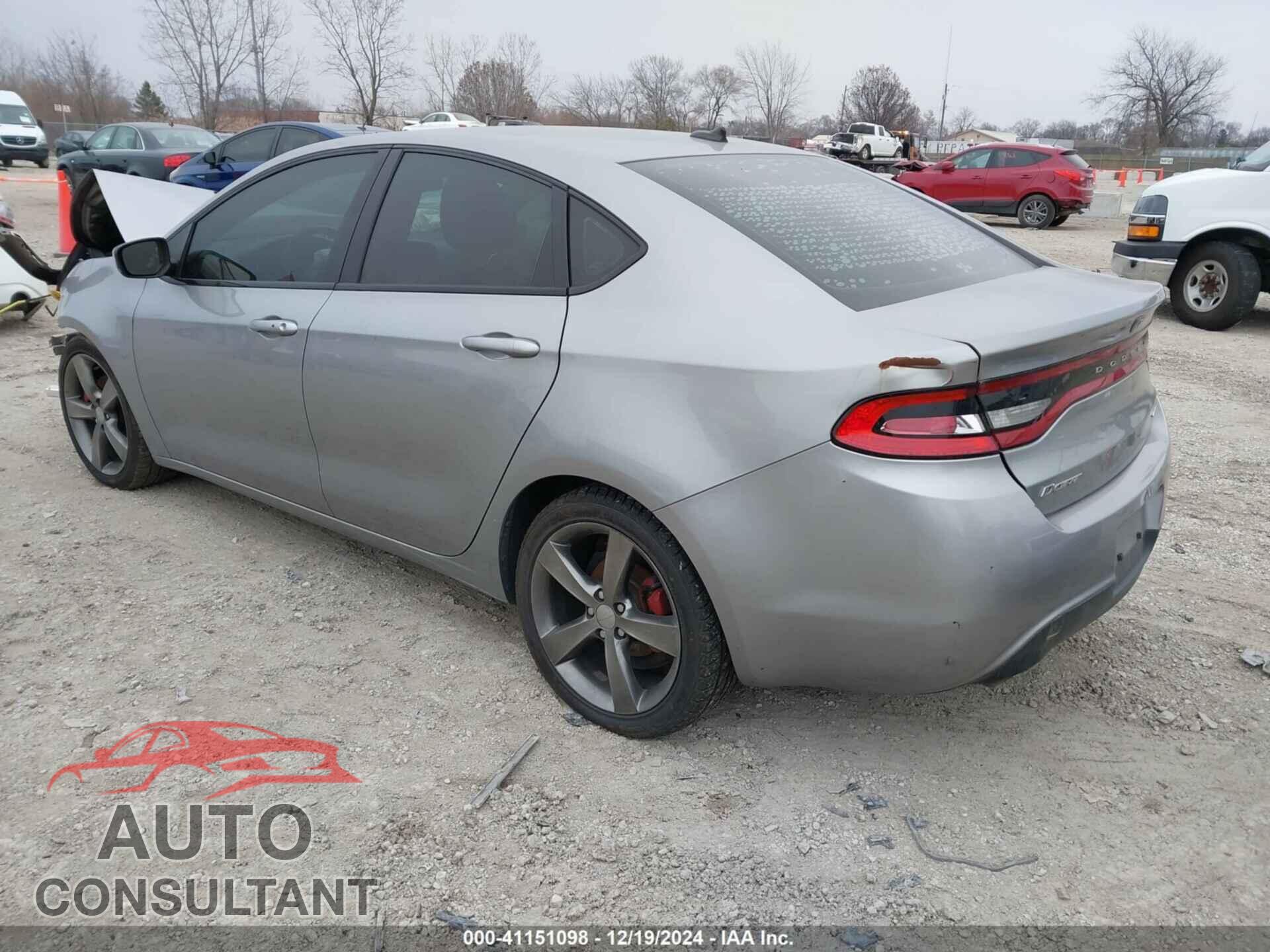 DODGE DART 2014 - 1C3CDFEB0ED919158