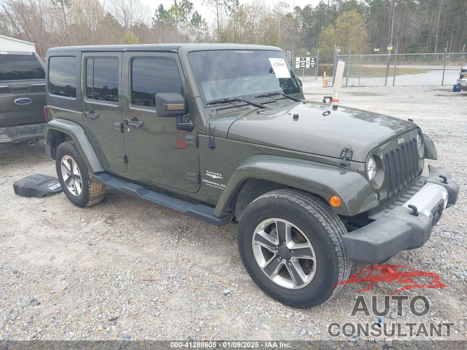 JEEP WRANGLER UNLIMITED 2015 - 1C4HJWEG8FL558615