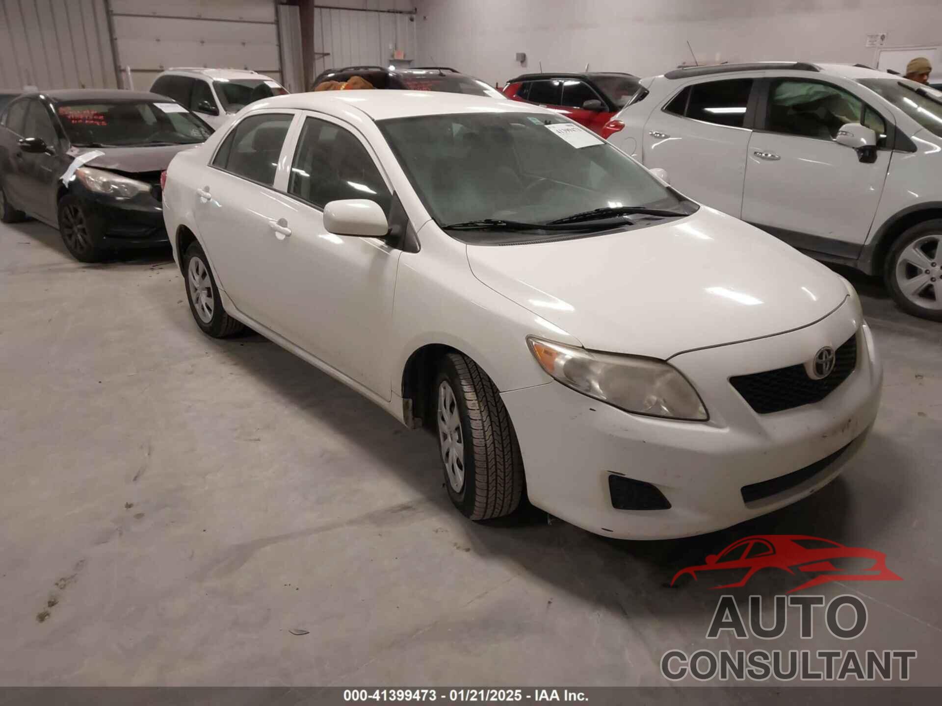 TOYOTA COROLLA 2009 - 1NXBU40E89Z129055