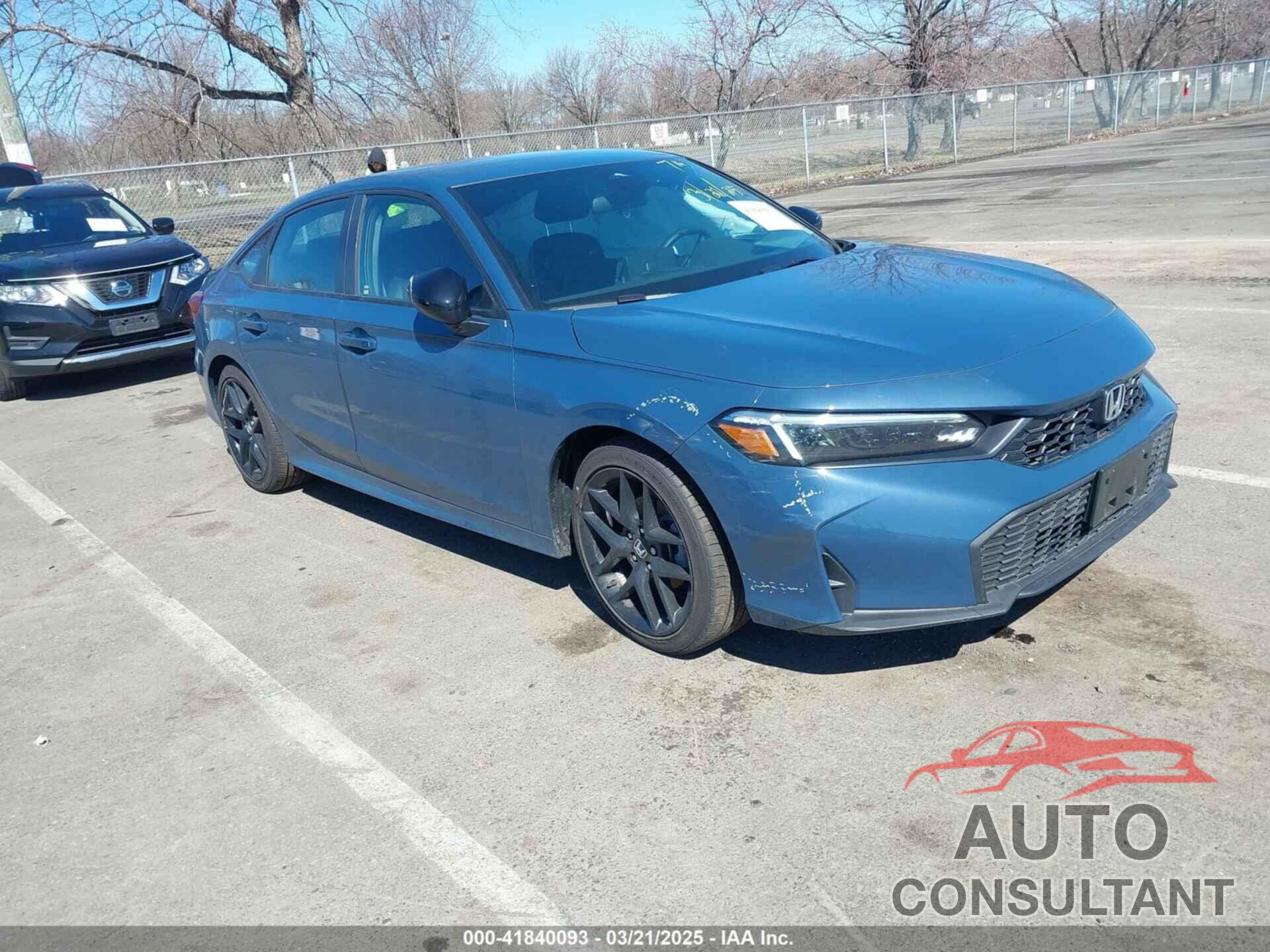 HONDA CIVIC 2025 - 2HGFE2F53SH531025