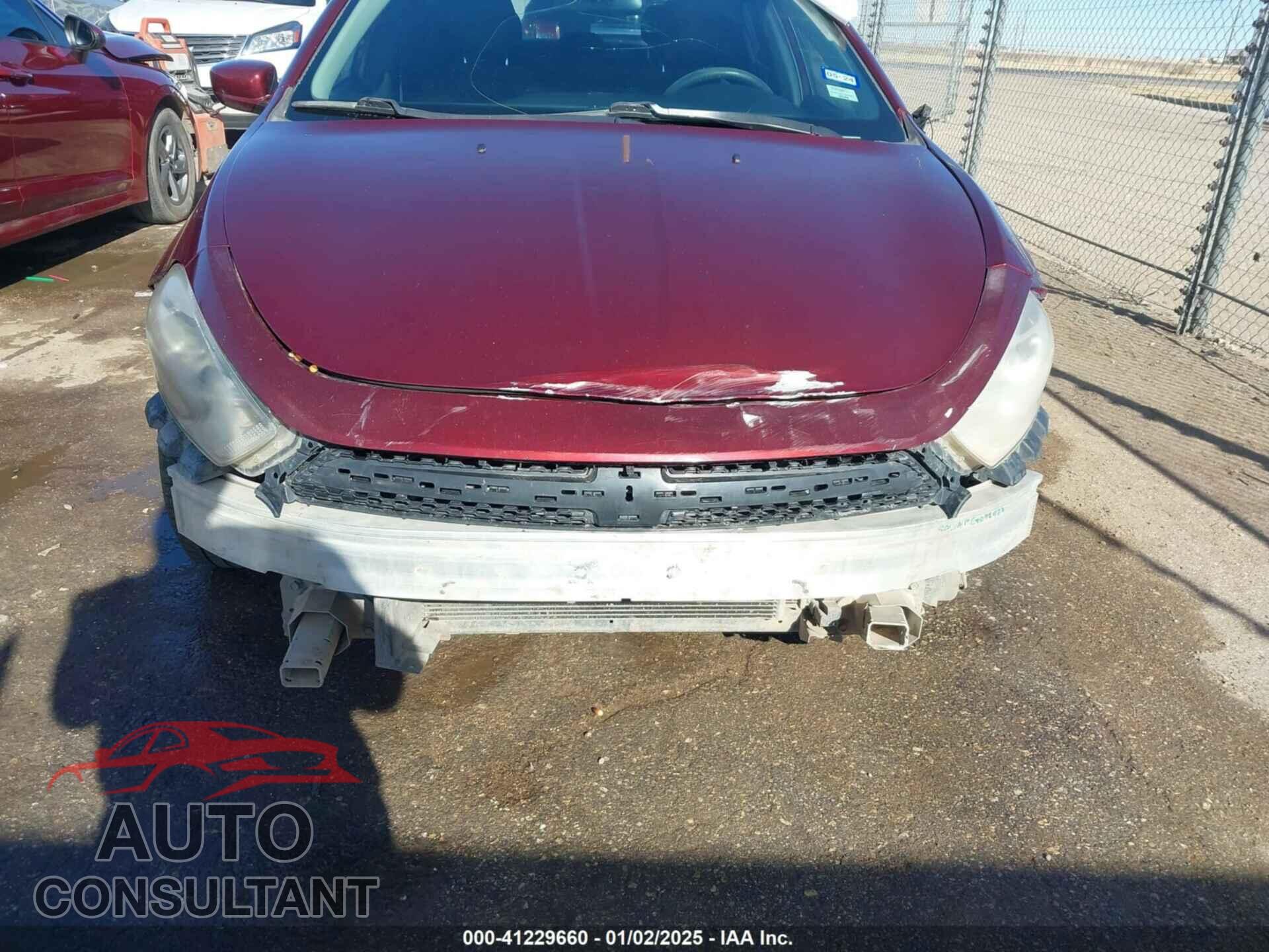DODGE DART 2015 - 1C3CDFBB4FD315182