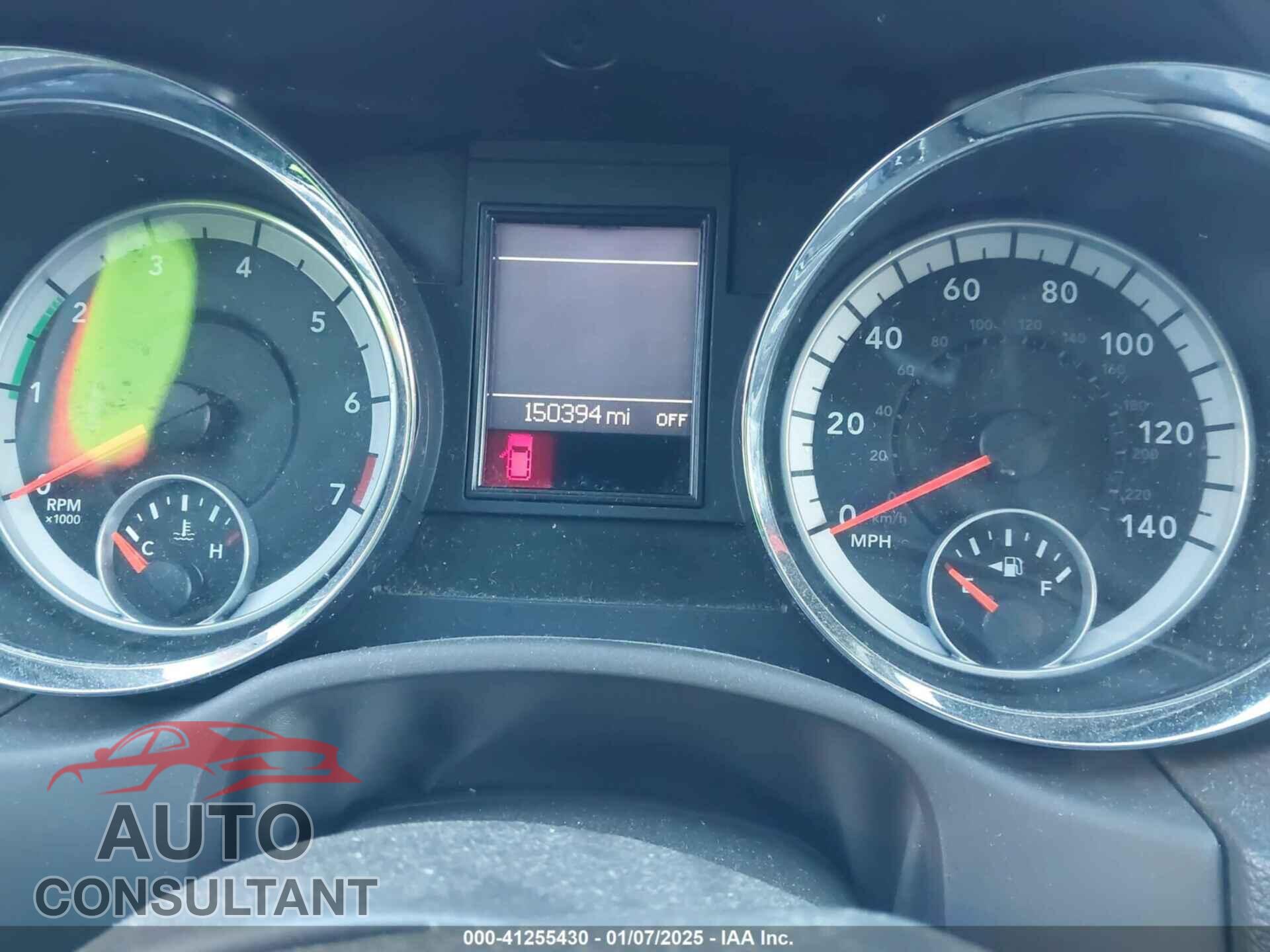 DODGE DURANGO 2013 - 1C4RDHDGXDC700291