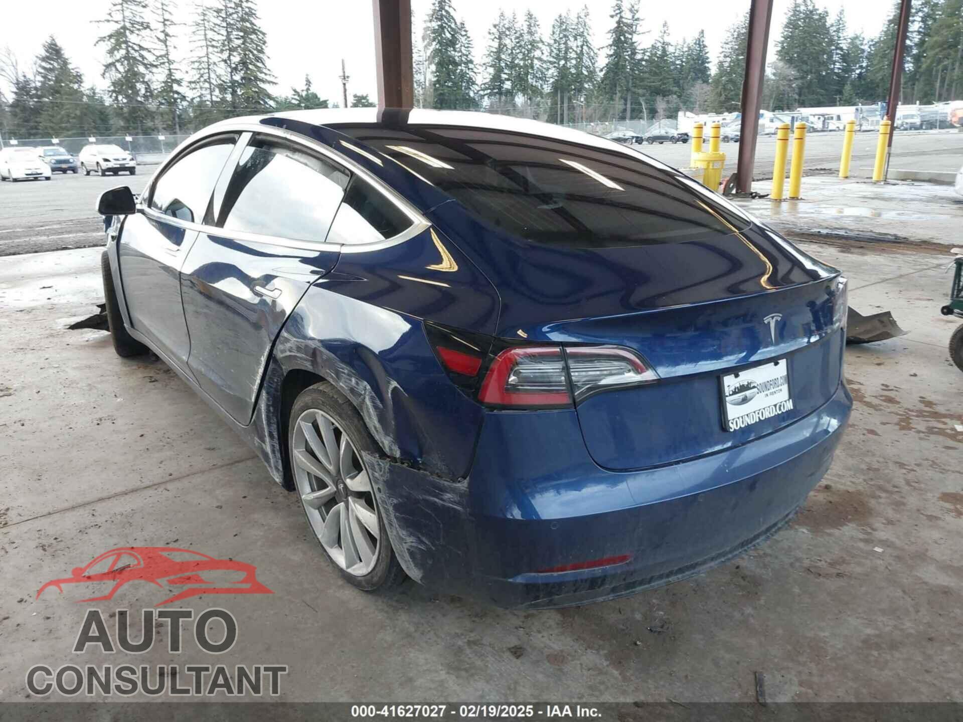 TESLA MODEL 3 2018 - 5YJ3E1EA7JF035949