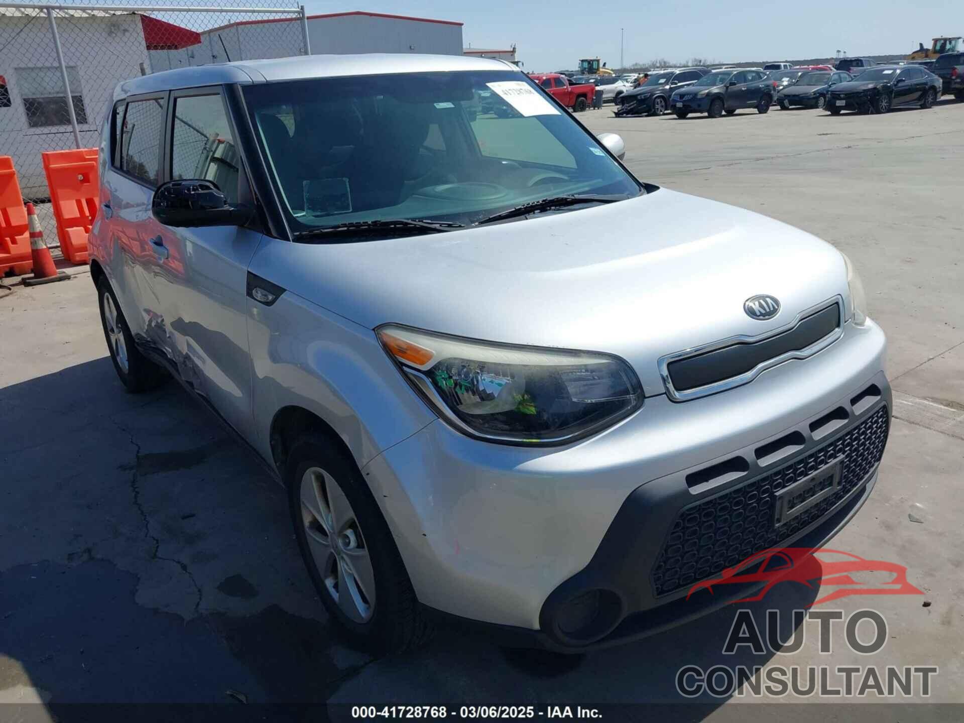 KIA SOUL 2014 - KNDJN2A22E7738768