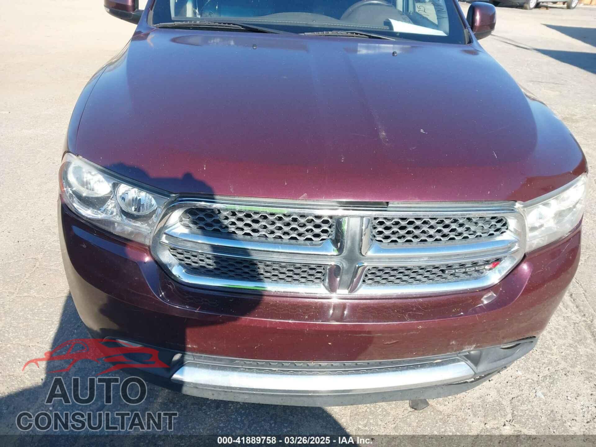 DODGE DURANGO 2012 - 1C4RDHDG9CC330644