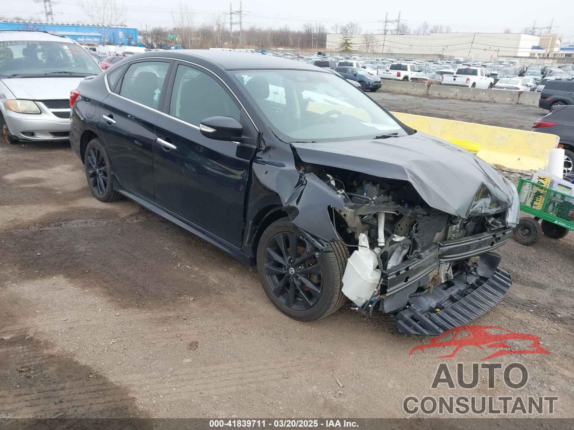NISSAN SENTRA 2018 - 3N1AB7AP1JY275244