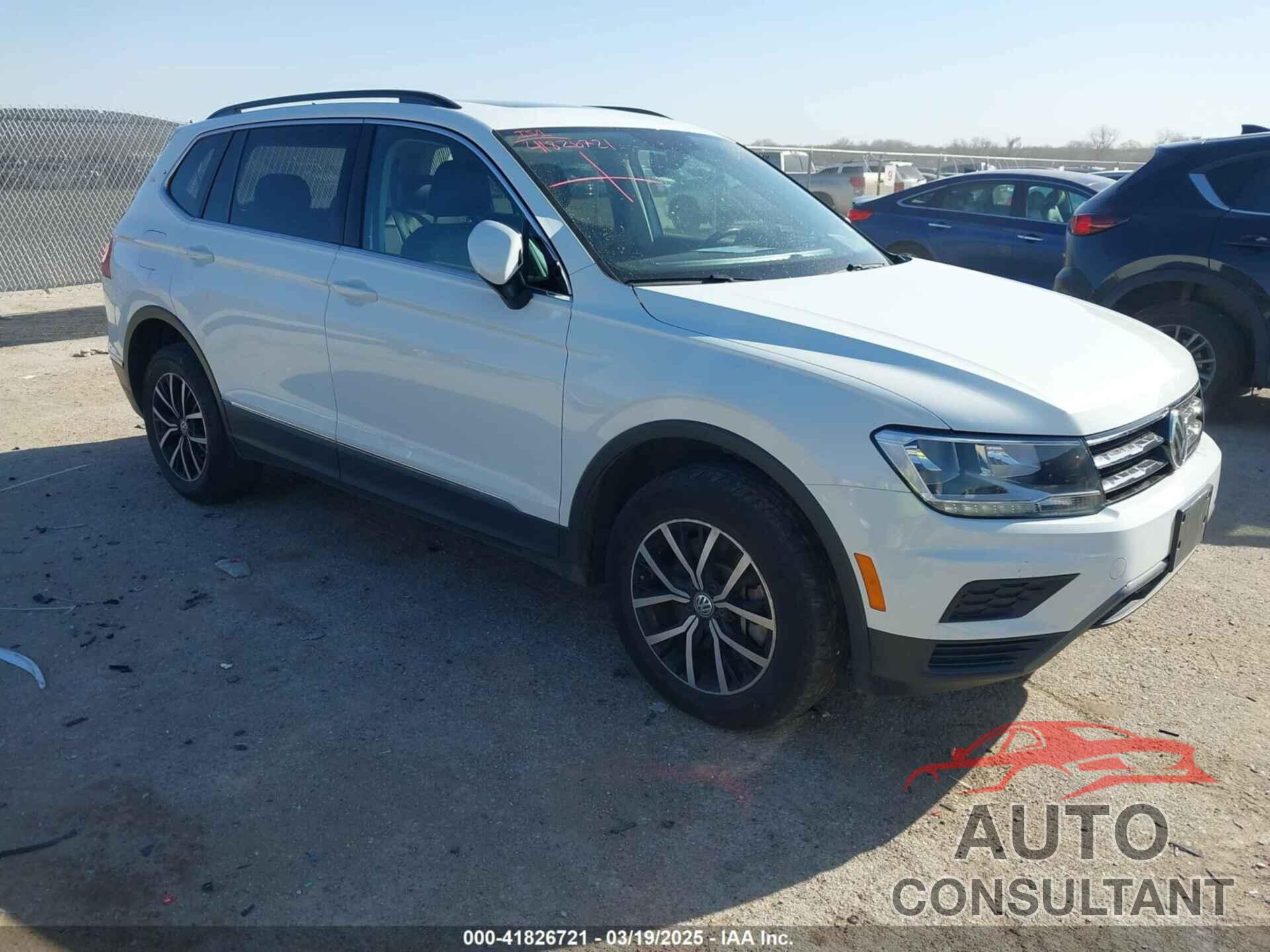 VOLKSWAGEN TIGUAN 2021 - 3VV3B7AX9MM051920