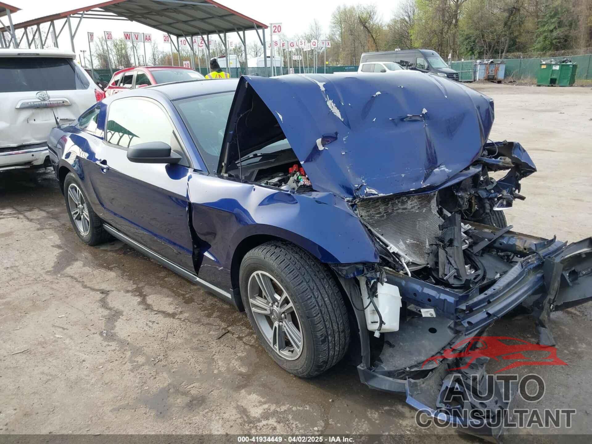 FORD MUSTANG 2012 - 1ZVBP8AM5C5274805