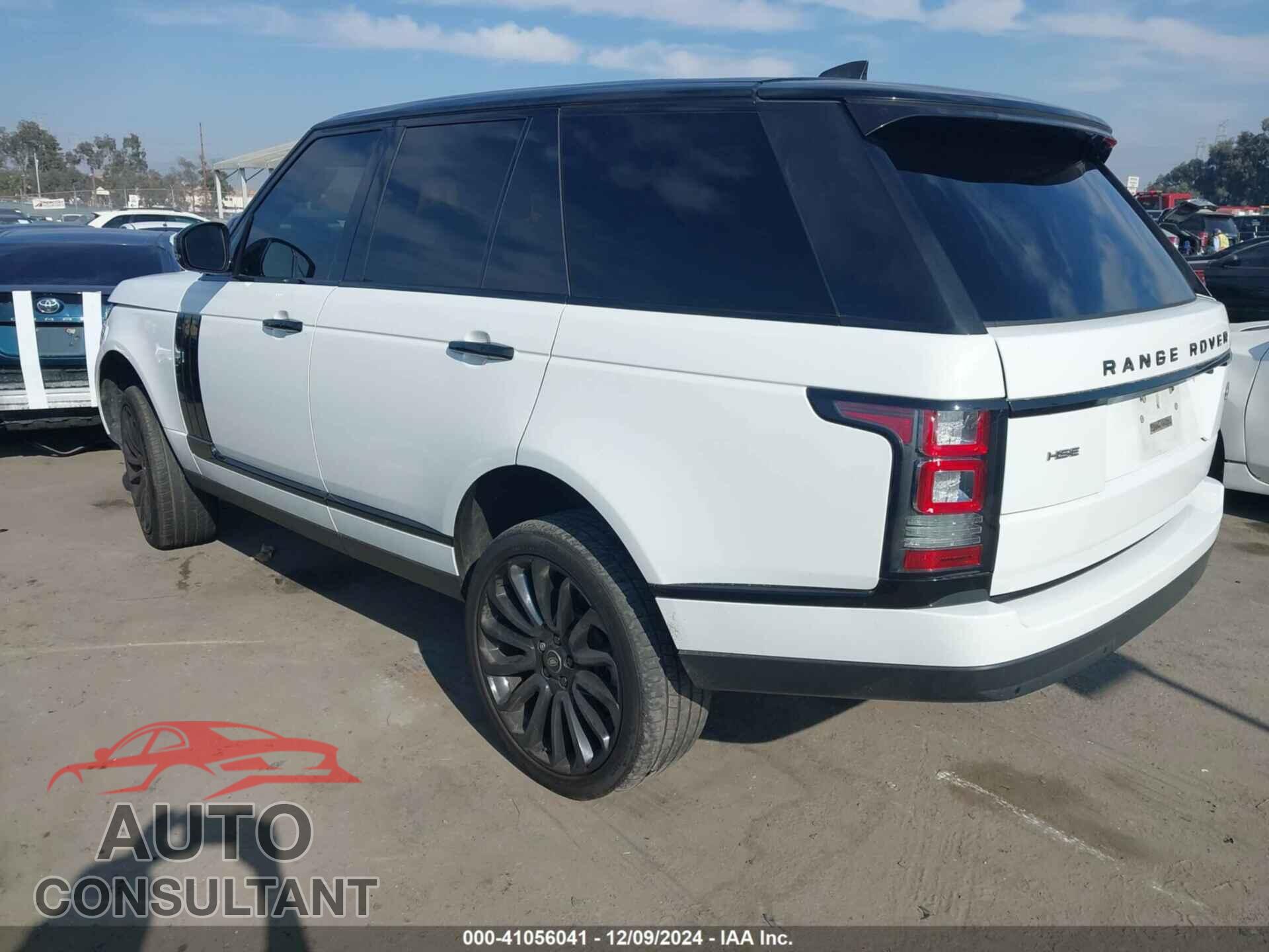 LAND ROVER RANGE ROVER 2017 - SALGS2FV4HA379297