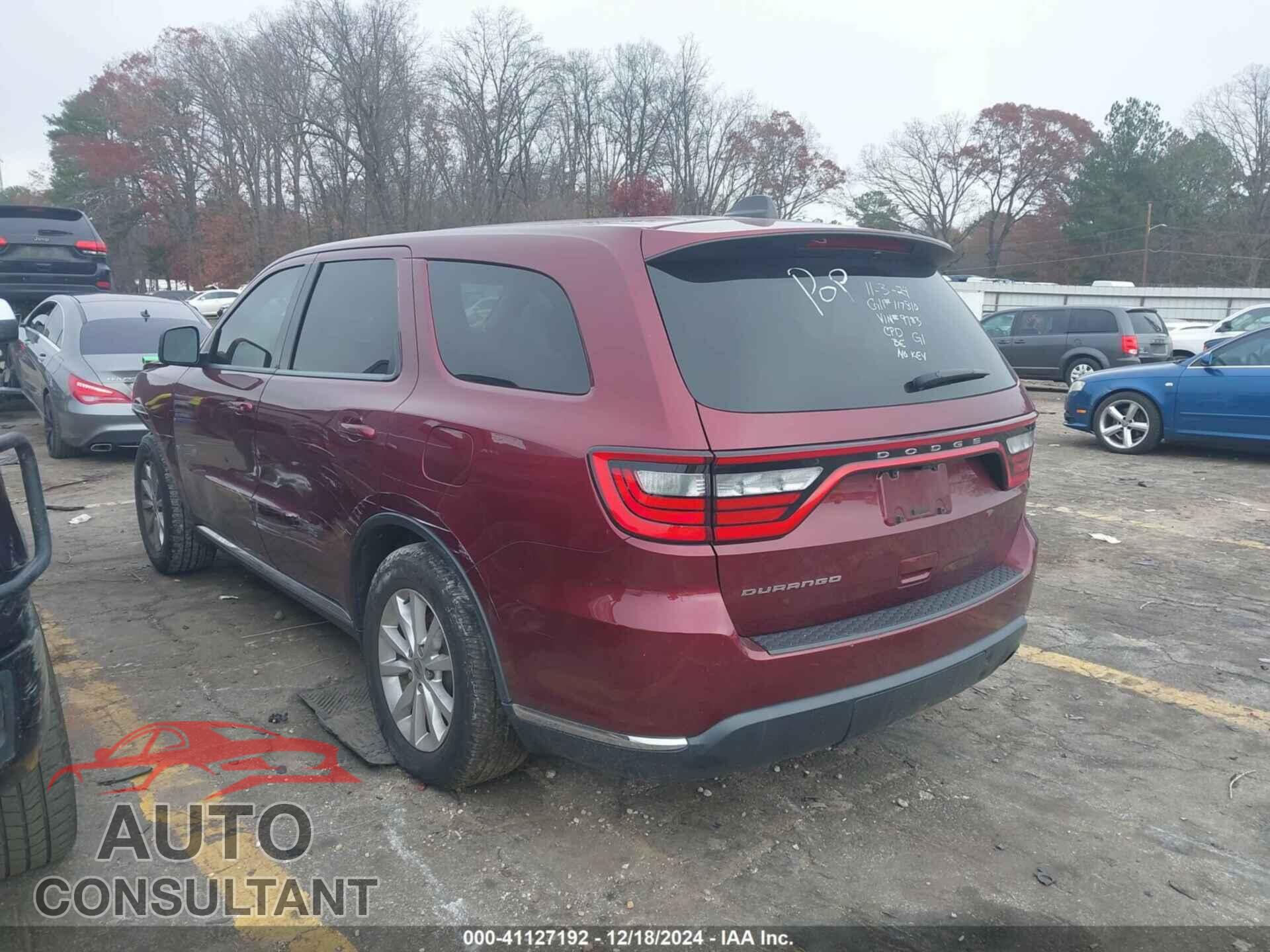 DODGE DURANGO 2021 - 1C4RDHAG7MC519783