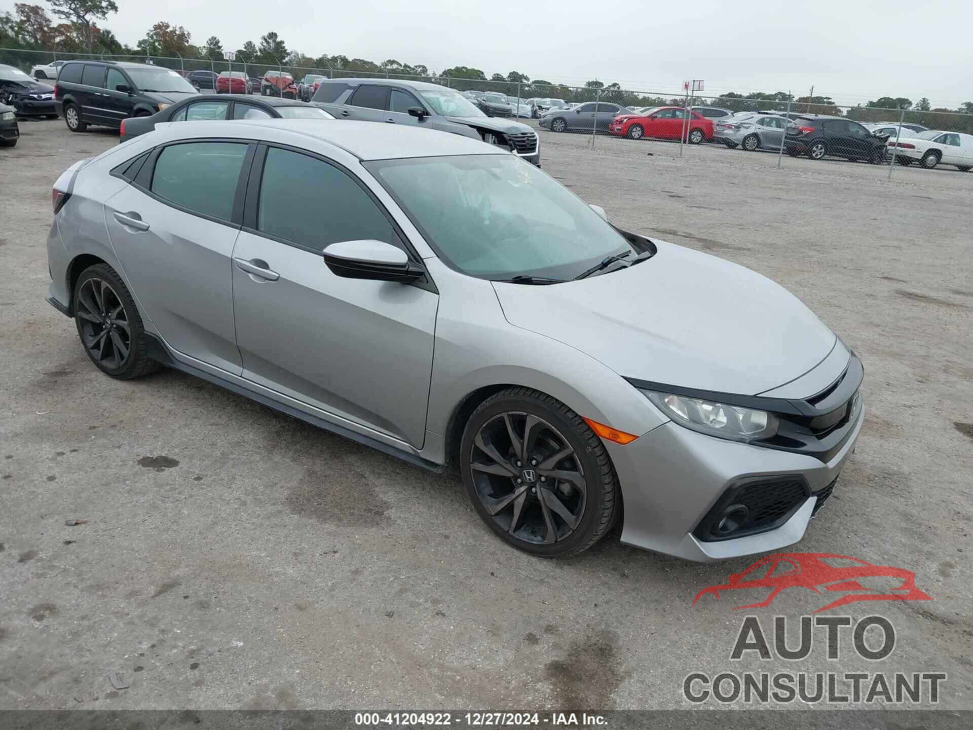 HONDA CIVIC 2018 - SHHFK7H49JU229489