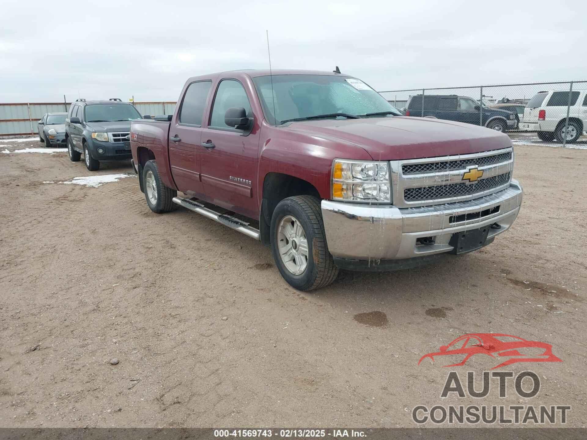 CHEVROLET SILVERADO 1500 2013 - 3GCPKSE70DG121560
