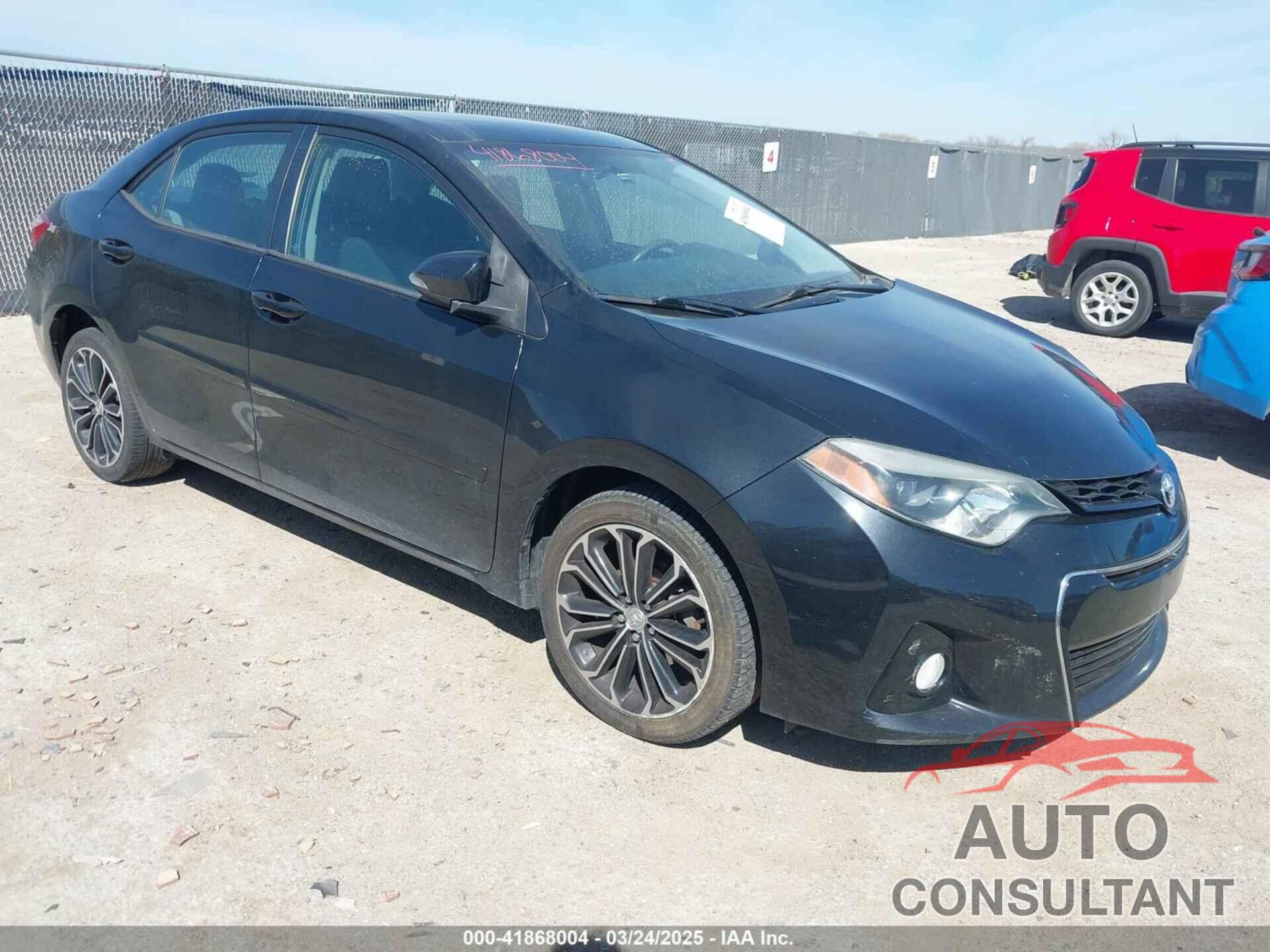TOYOTA COROLLA 2016 - 5YFBURHE9GP483408