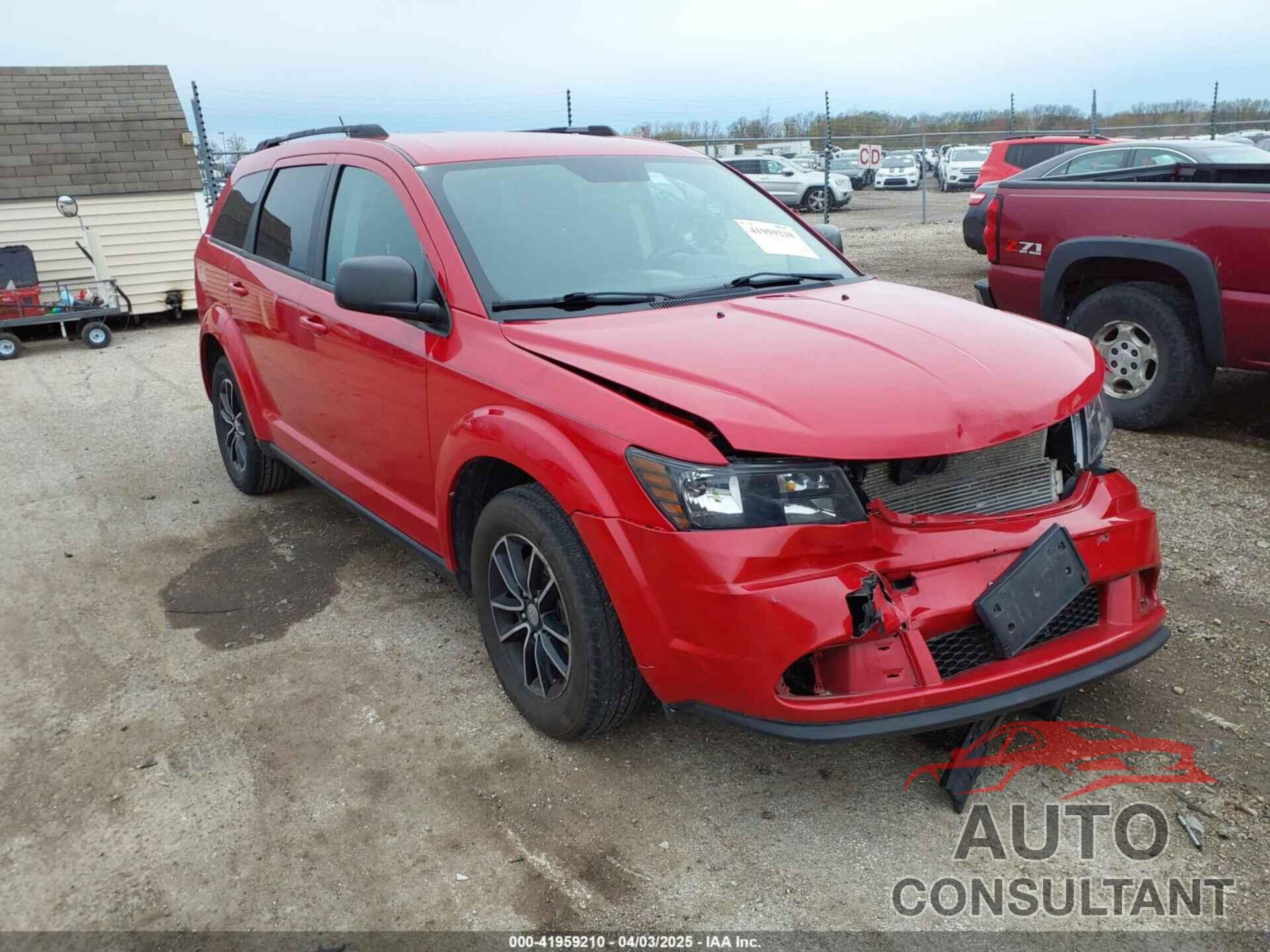 DODGE JOURNEY 2017 - 3C4PDCAB7HT573626