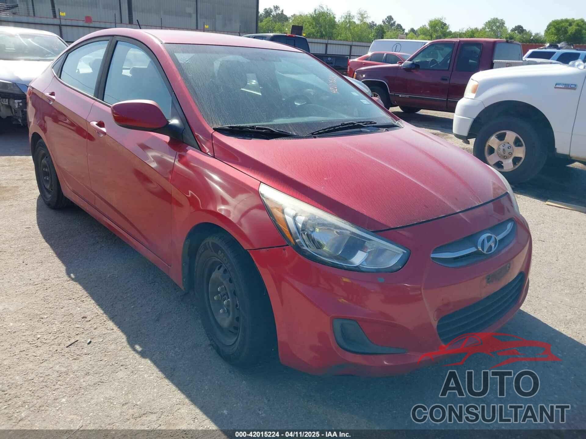 HYUNDAI ACCENT 2017 - KMHCT4AEXHU200728