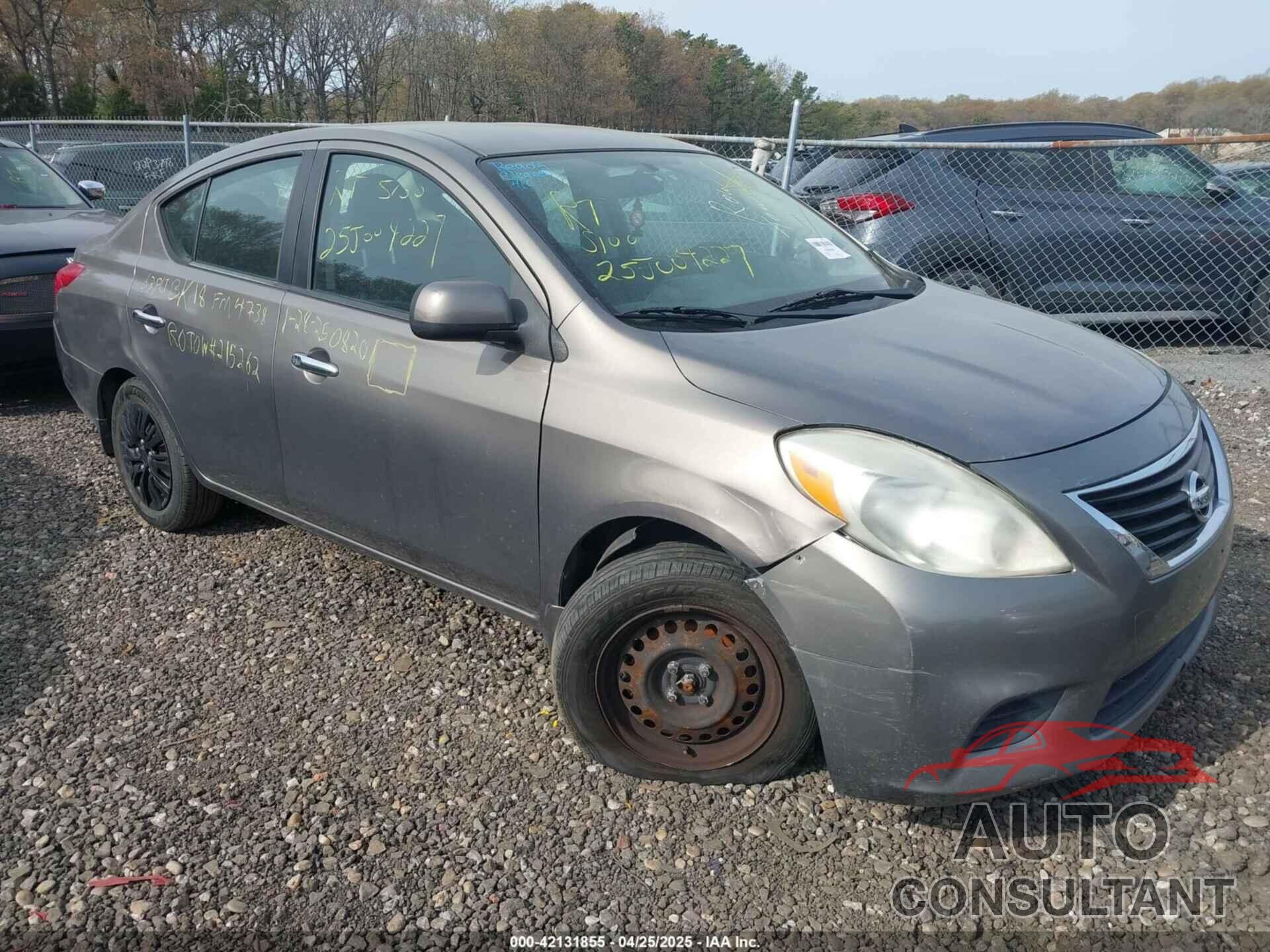 NISSAN VERSA 2012 - 3N1CN7AP4CL877331