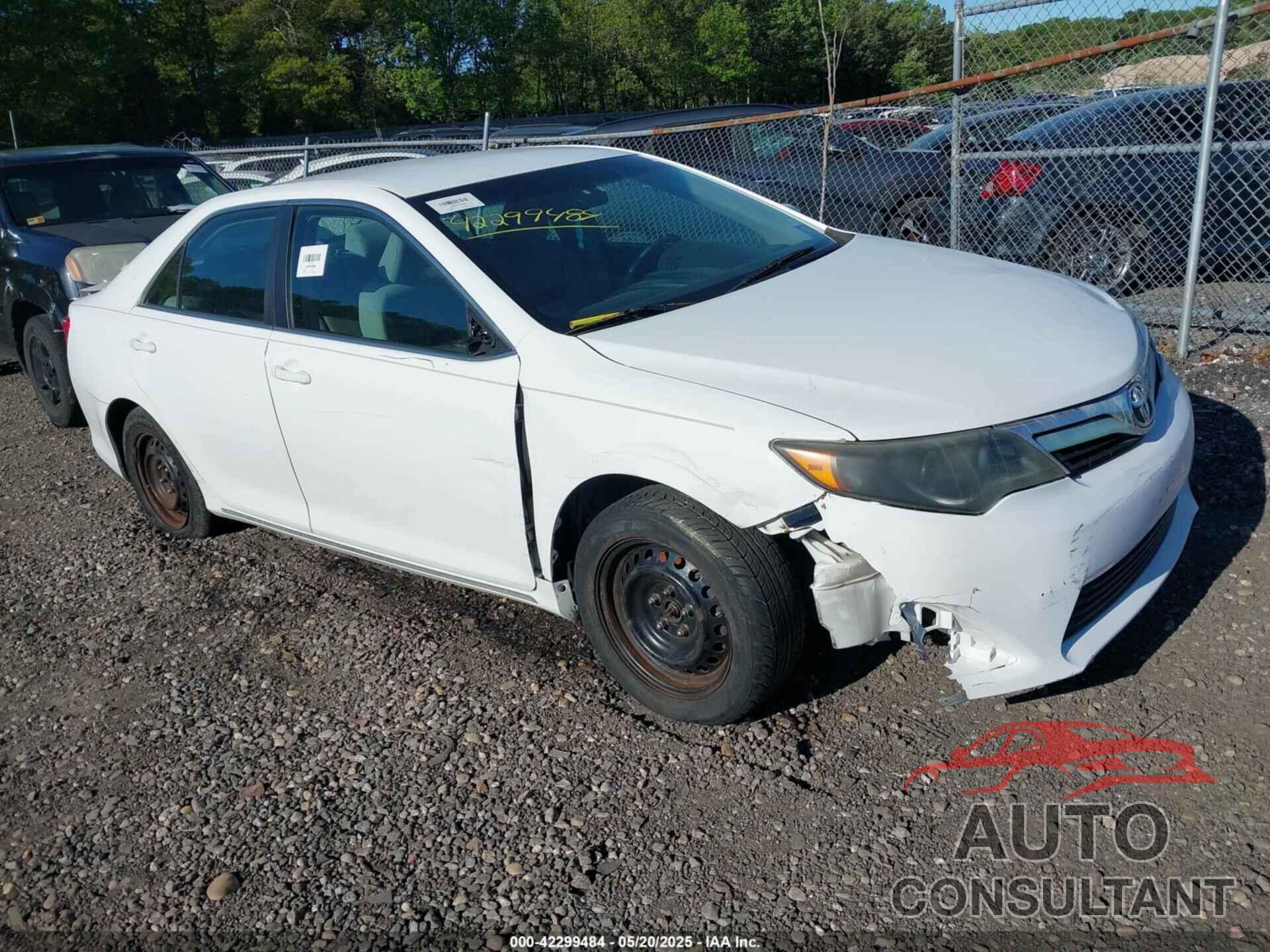 TOYOTA CAMRY 2012 - 4T1BF1FK7CU500851
